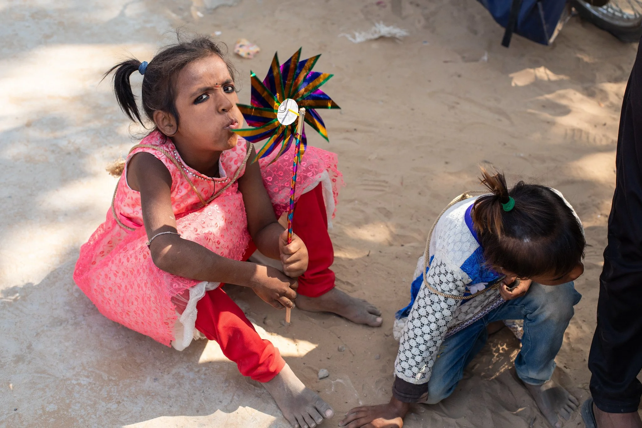 Child's Play, Rajasthan, India 
