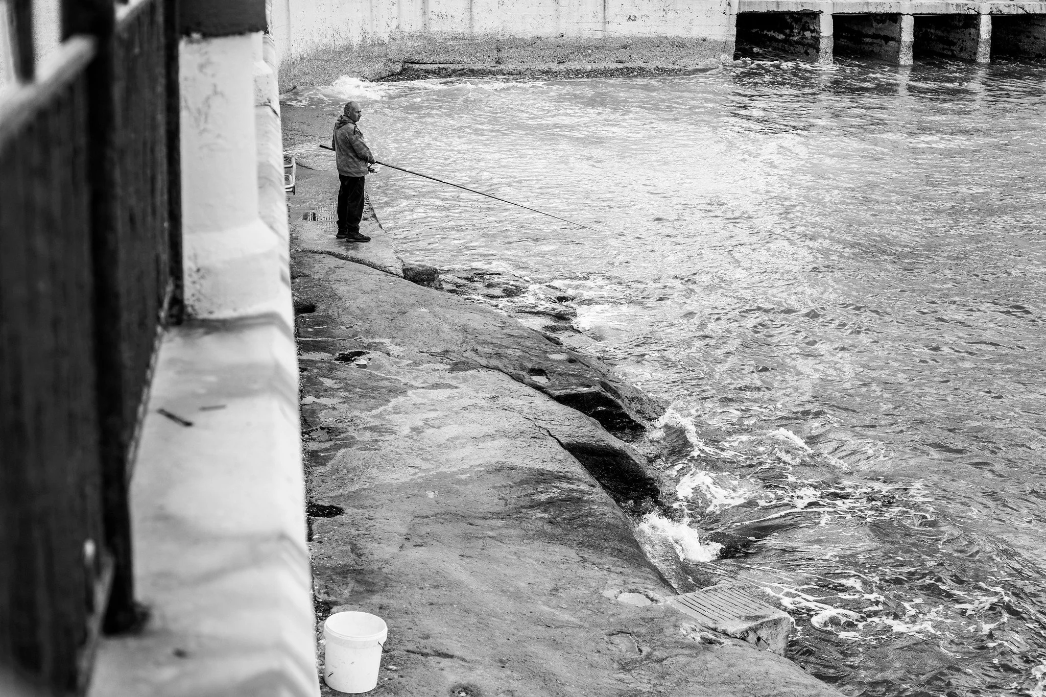 Fisherman, Black & White Vibes, Gozo