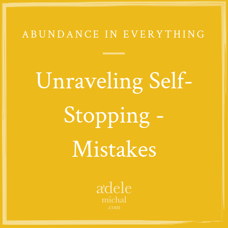 Unraveling Self-Stopping - Mistakes