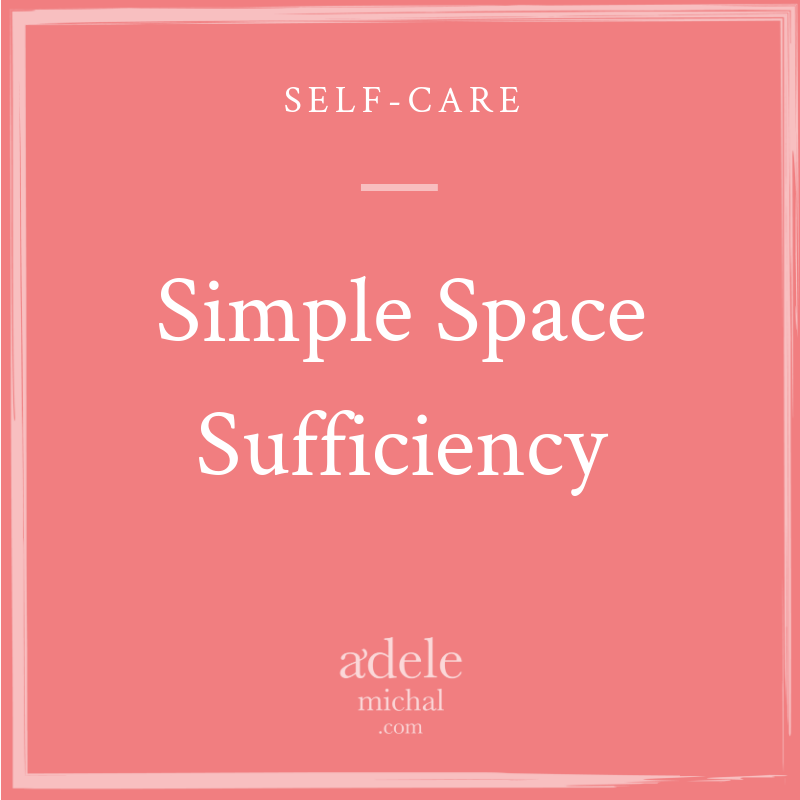 Simple Space Sufficiency
