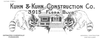 This logo was used from the 1920's-1940's when rick's great grandfather, henry kuhn, owned the company and then still when henry's sons, harold and raymond kuhn took over.