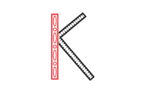 in 1965 raymond's son and rick's dad, john kuhn, took over and changed the logo to this "K". rick used it until a redesign in 2008 gave us our current logo.