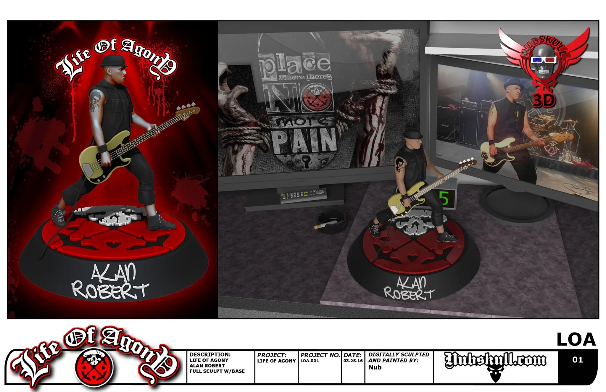 Alan Robert "Life of Agony" Action Figure?!