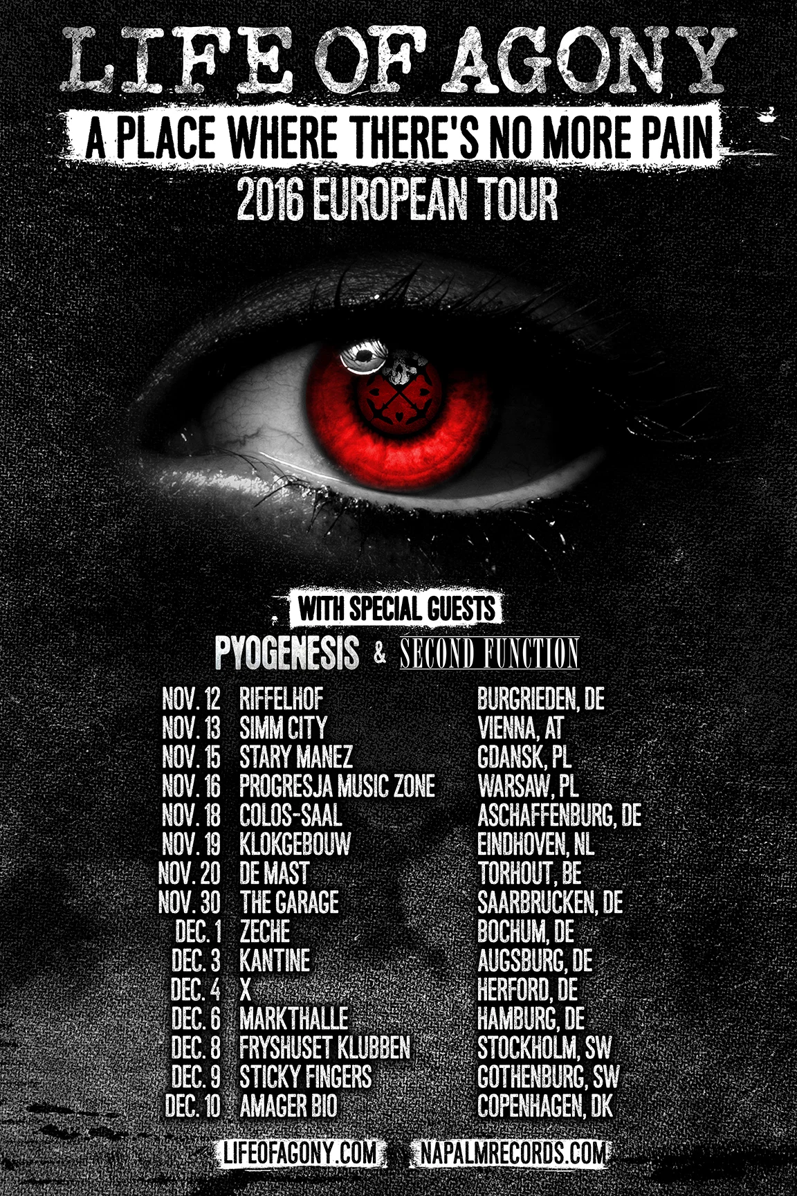 Life of Agony Embark on 2016 European Headline Tour