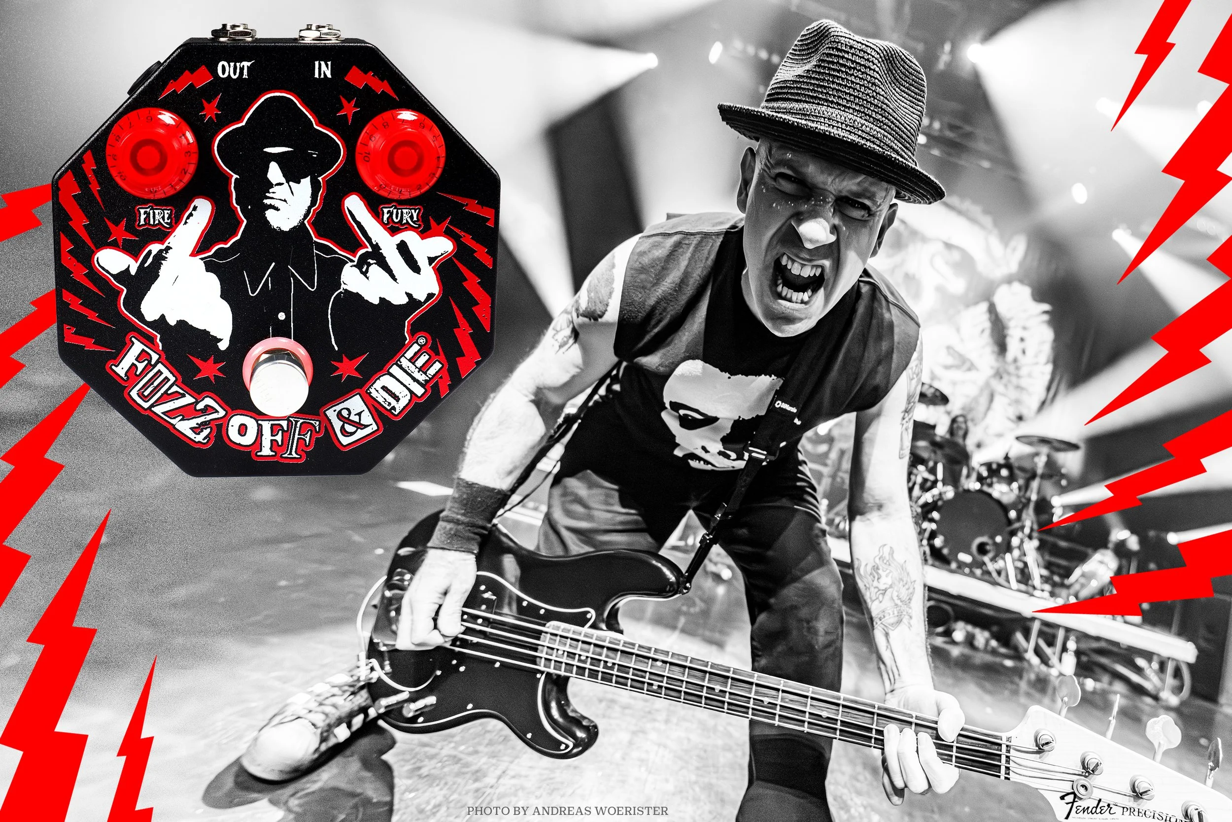 Fuzz Off And Die Alan Robert Bass Fuzz Pedal