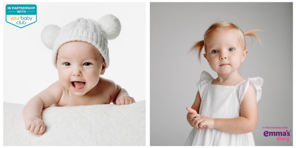 Example baby photographs from Robert Longford Photography Cowes