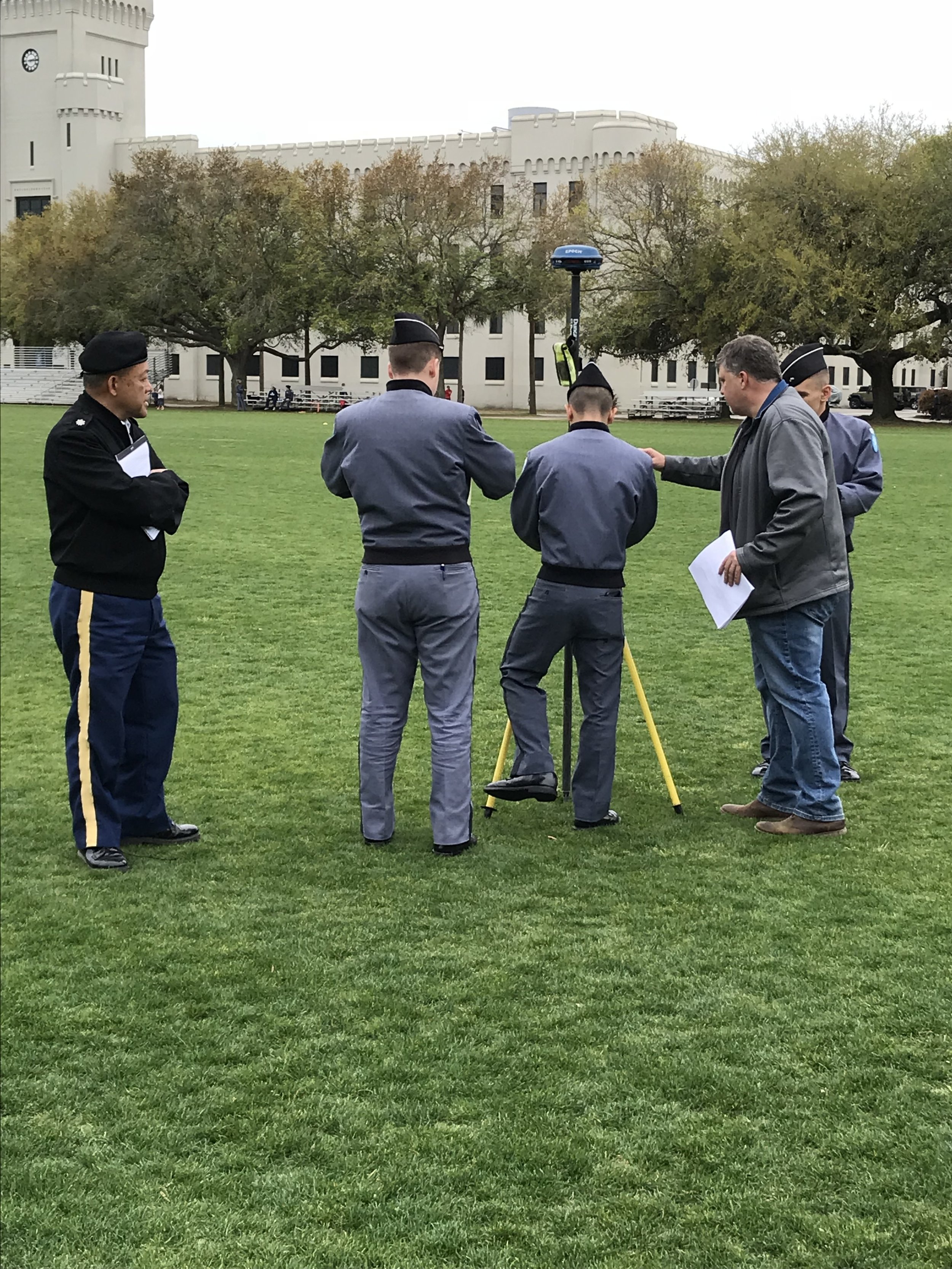 March 27th, 2018 Surveying Lab demo