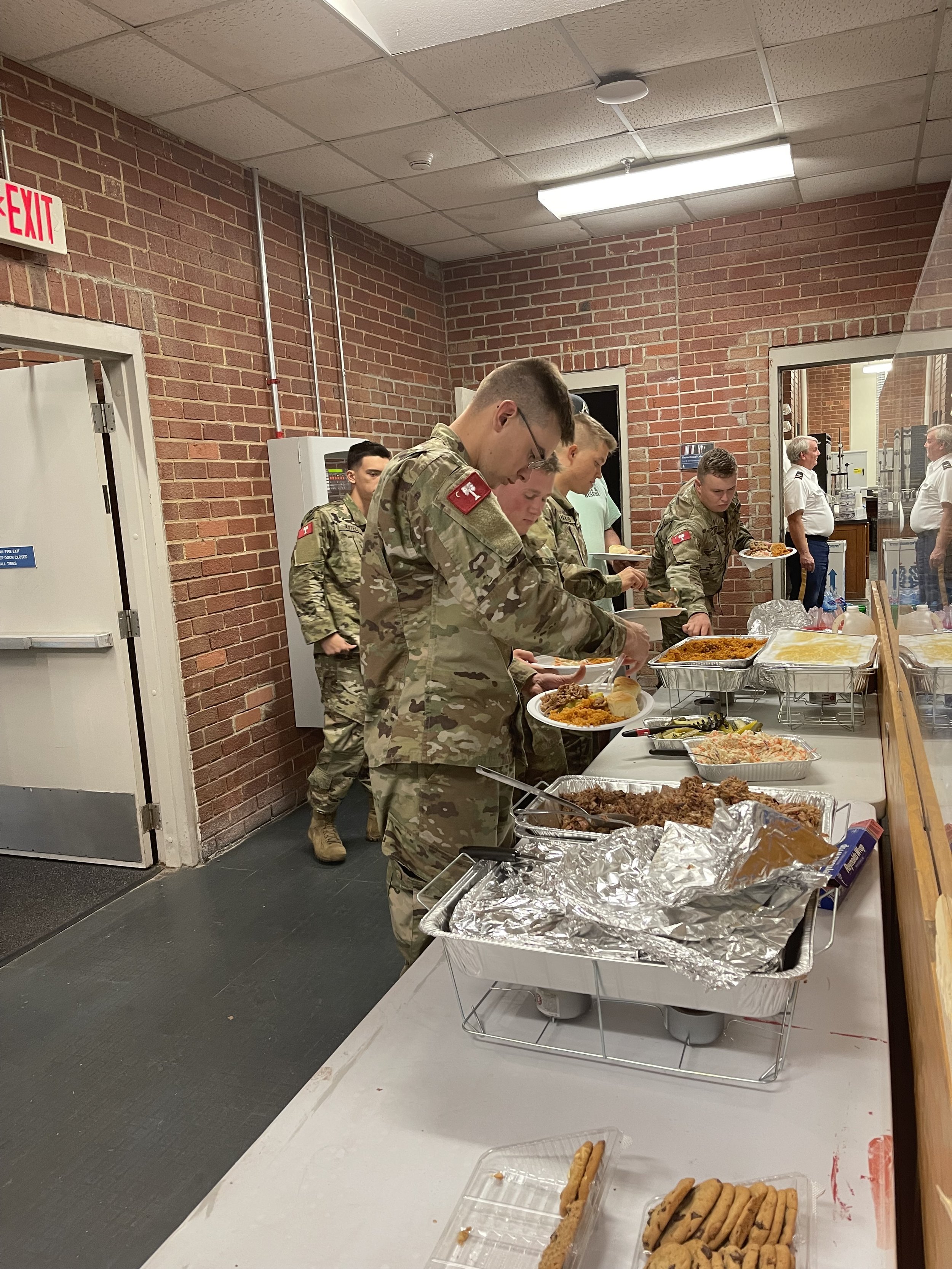 BBQ Dinner provided by Chuck Dawley and Lewis Moore