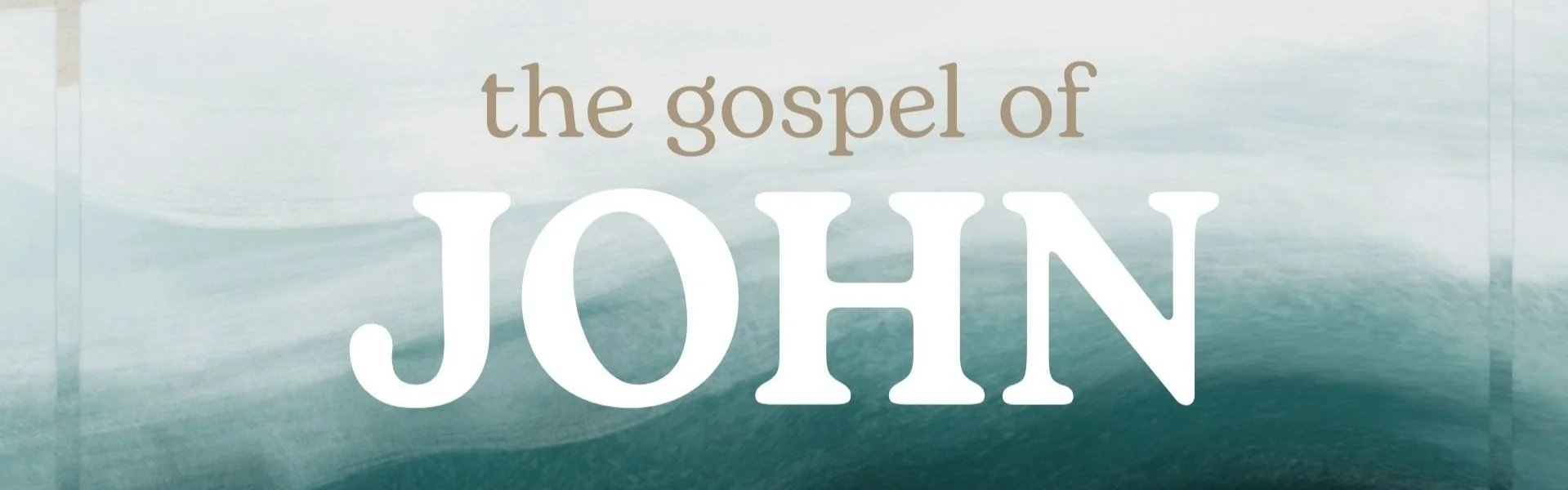 sermon gospel of john
