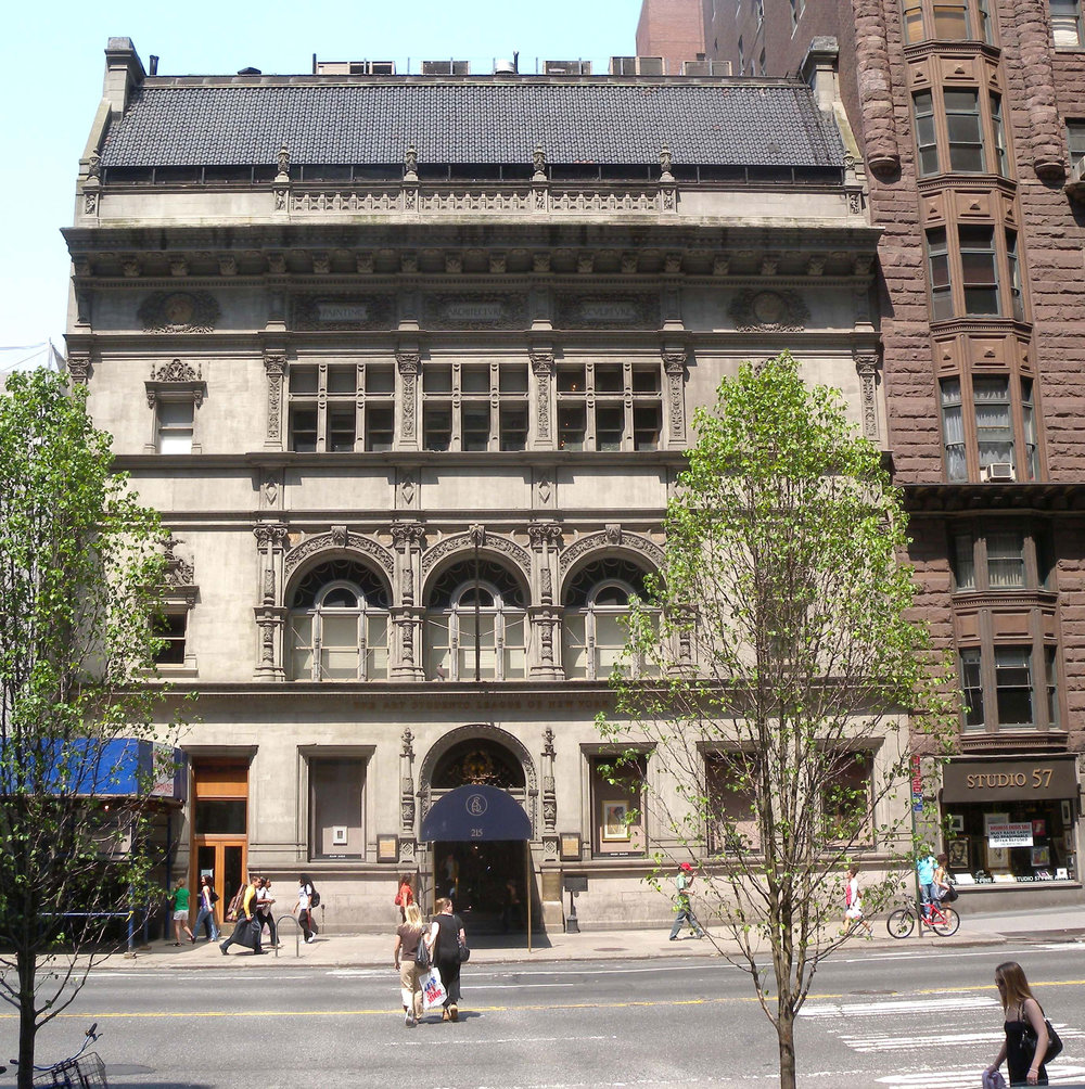 The Art Students League building on West 57th Street.