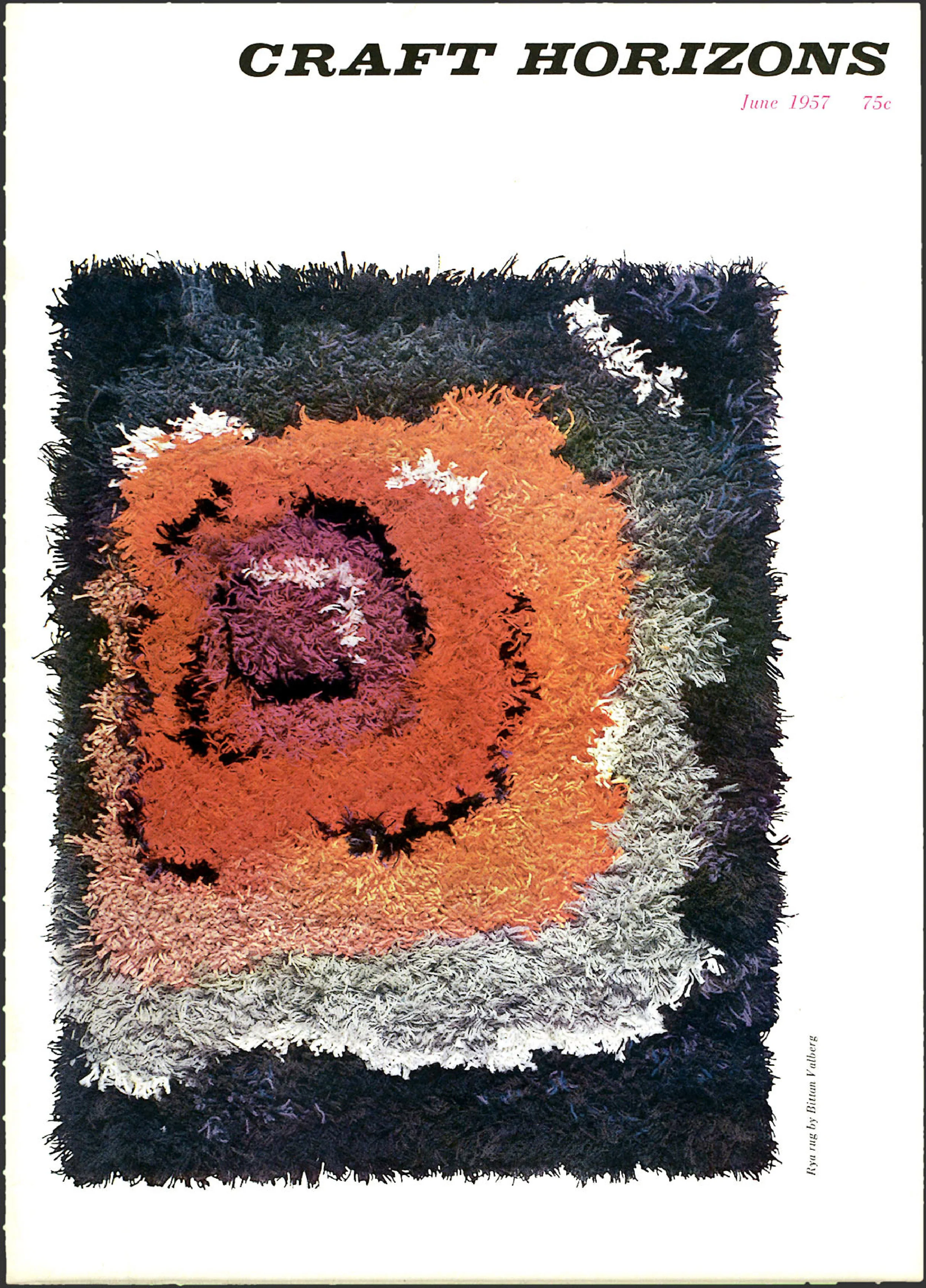 Cover of Craft Horizons magazine. Courtesy of the American Craft Council