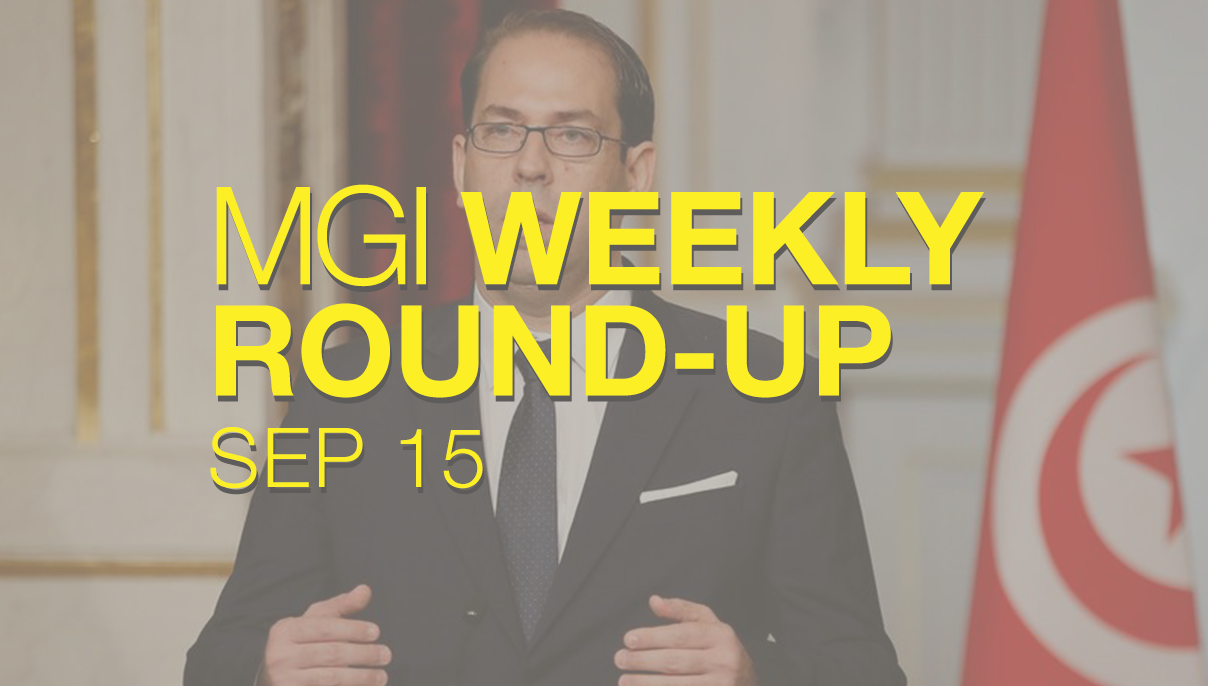 MGI Weekly round-up | 15 September 2017