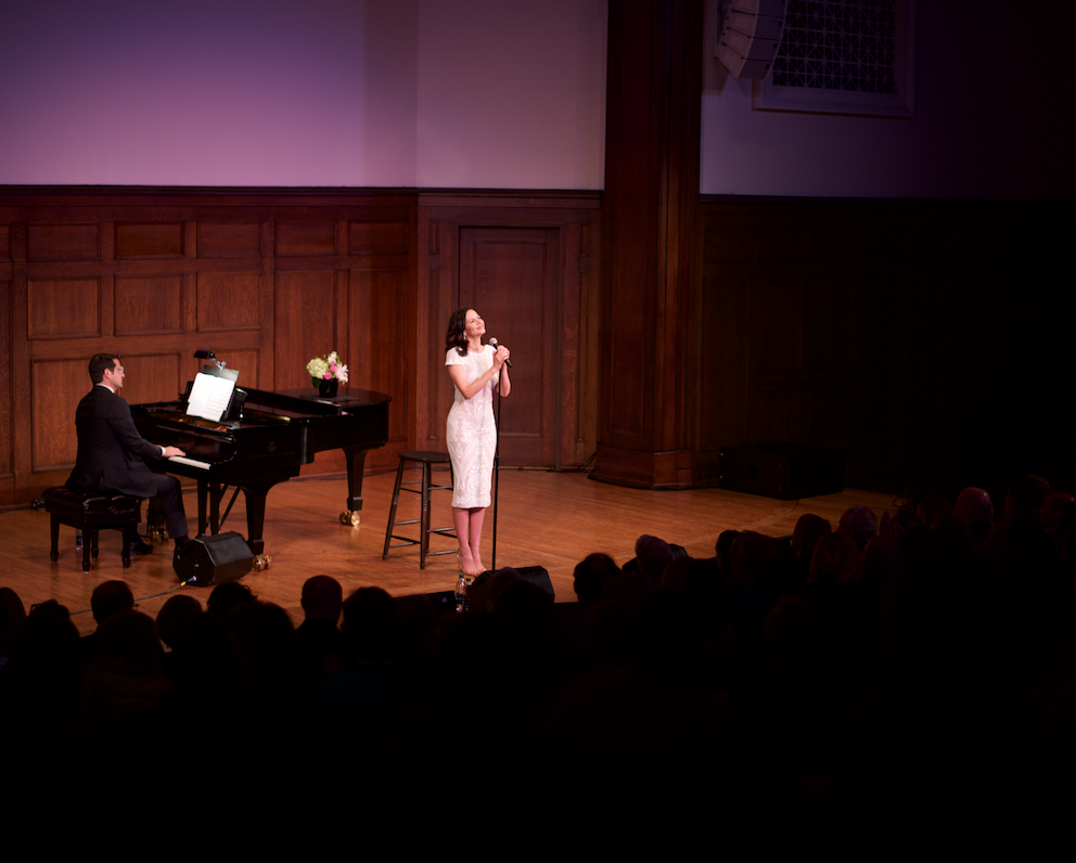 Gonzalez was accompanied by pianist John Deley.