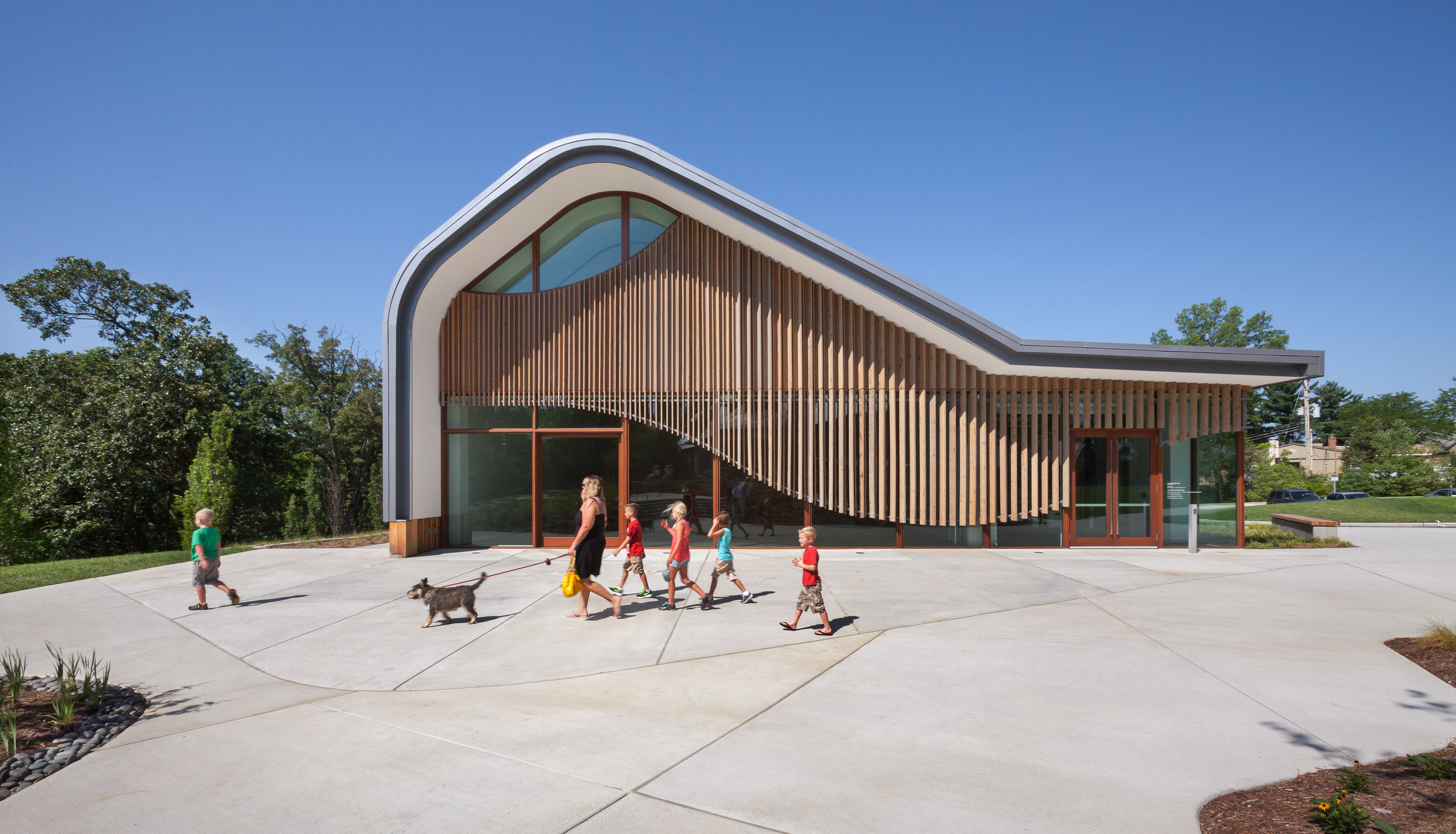 Adam Aronson Fine Arts Center. Photo By Sam Fentress.
