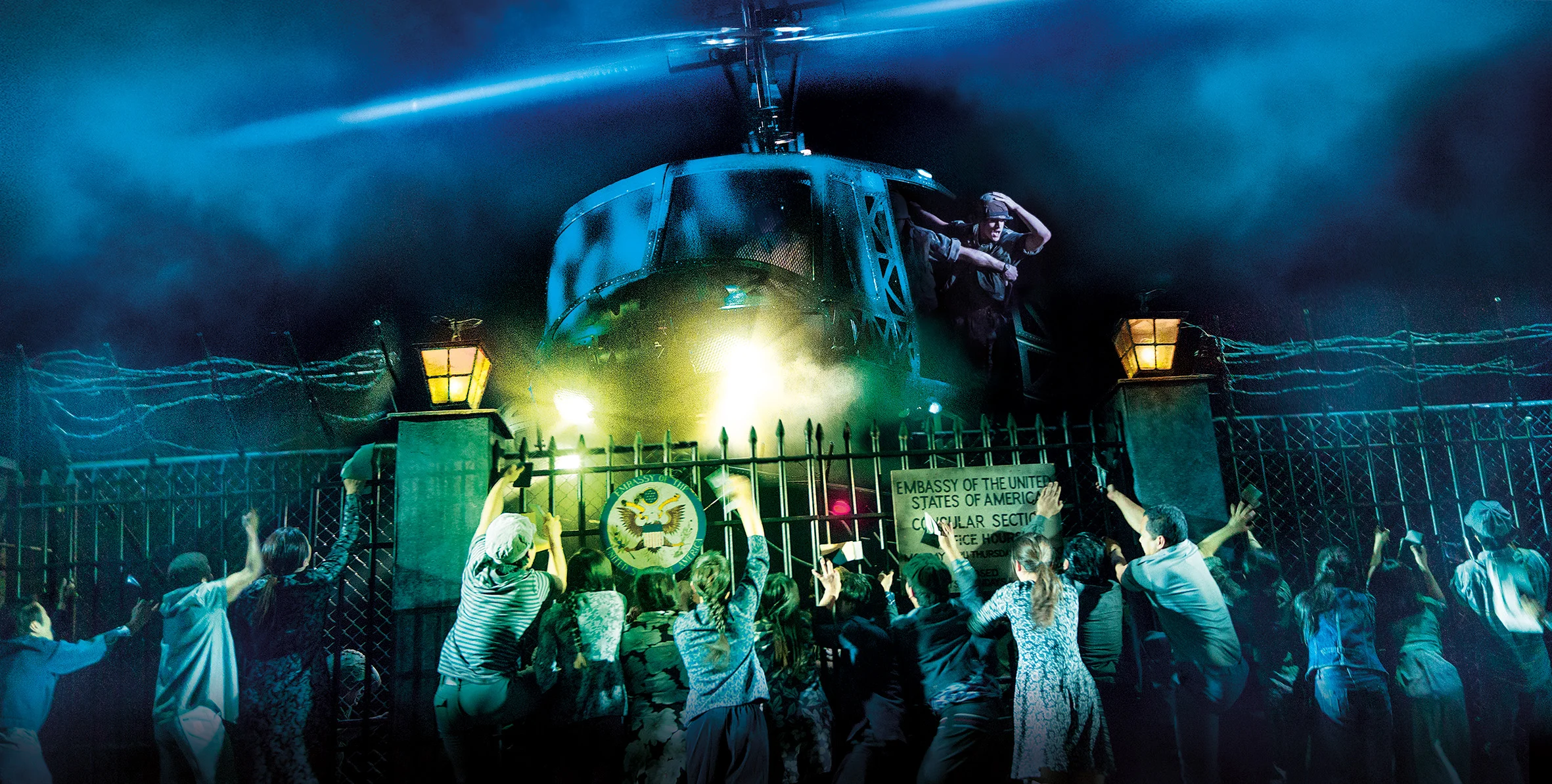 Miss Saigon Company. Photo By Matthew Murphy and Johan Persson