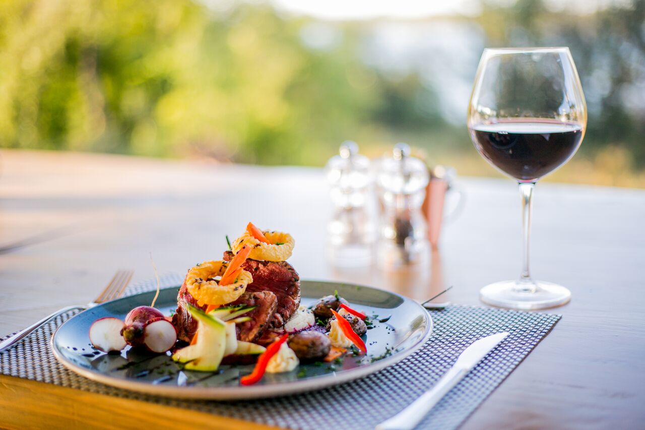 Care for some crocodile? Photo courtesy of Old Drift Lodge.