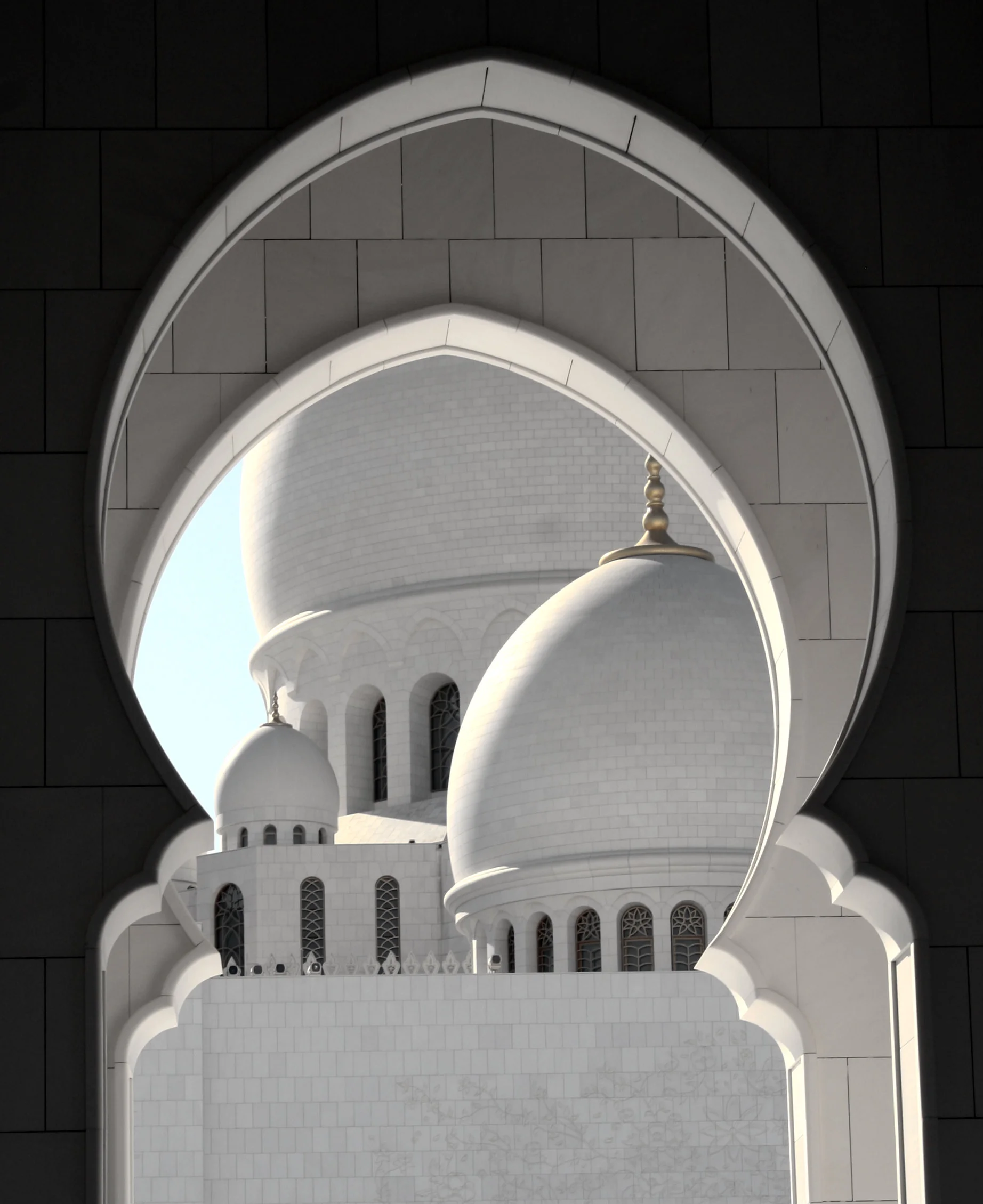 A traditional Mosque in Dubai.