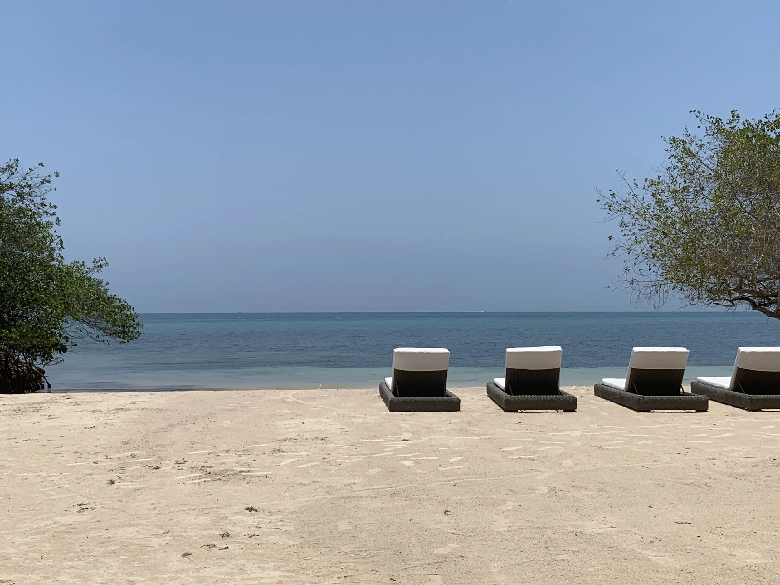 The private island called Acasi is exclusively for Casa San Agustin guests.
