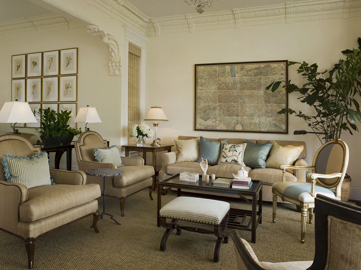 victorian living room