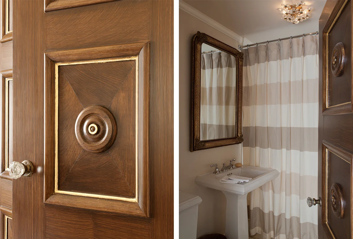 bathroom with pedestal sink