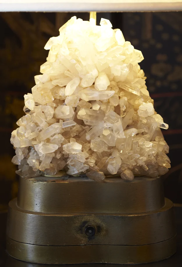 antique gemstone lamp