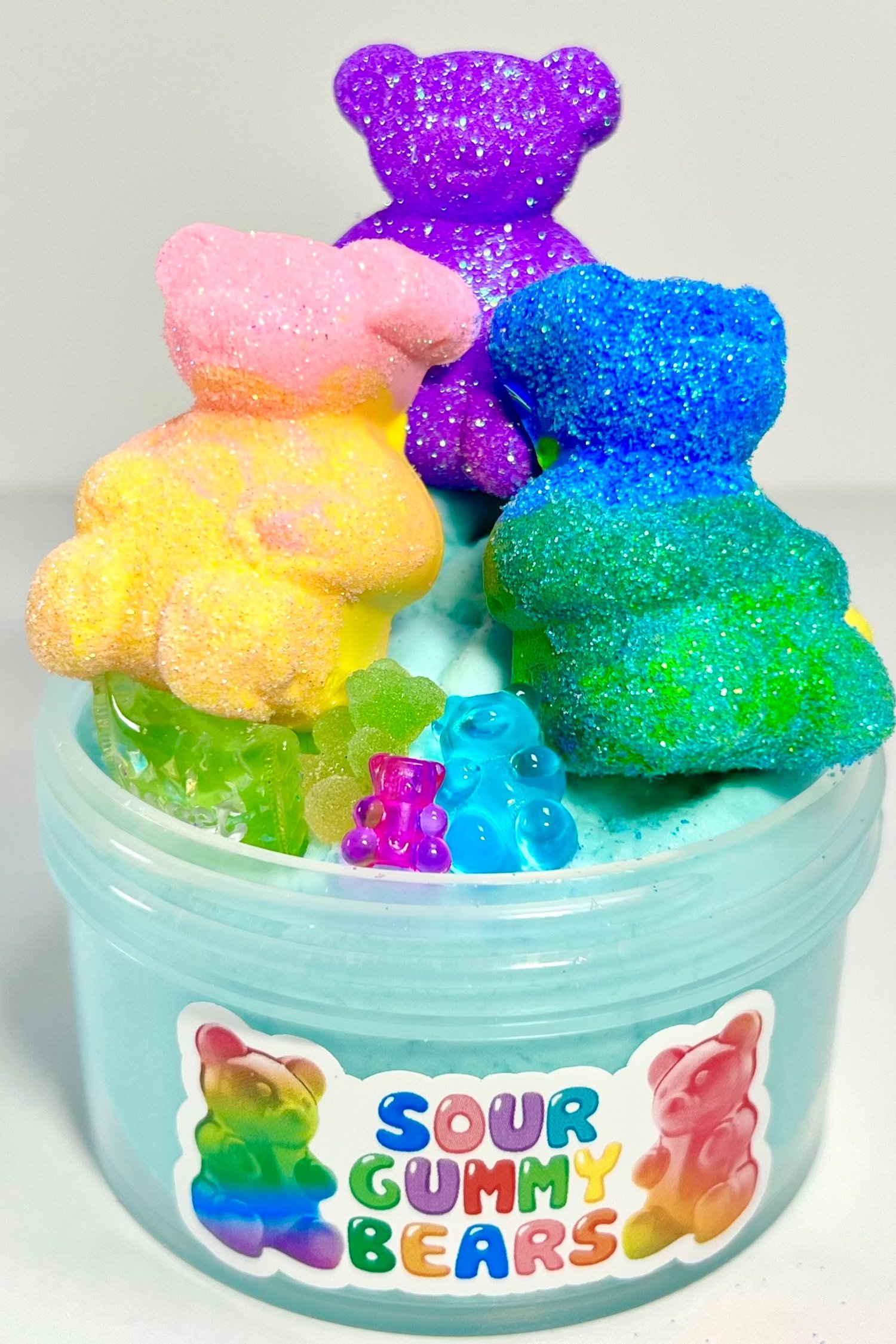 Big bear DIY clay slime