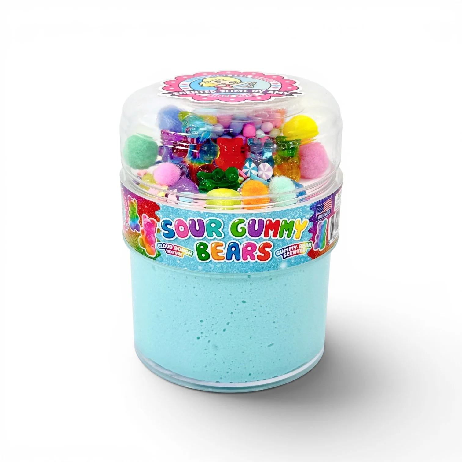 Sour Gummy Bears Slime