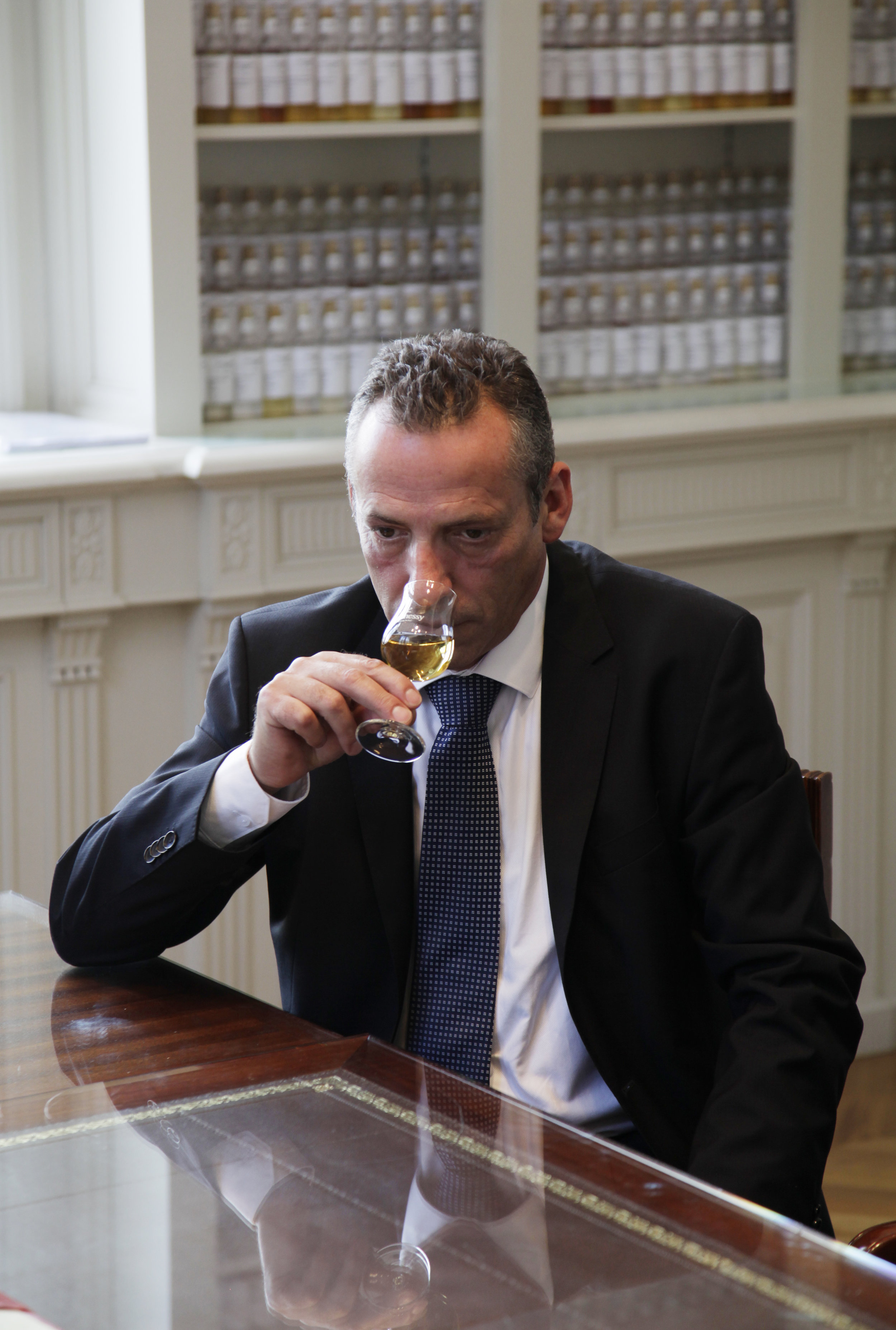 Hennessy tasting committee member Olivier Paultes,
