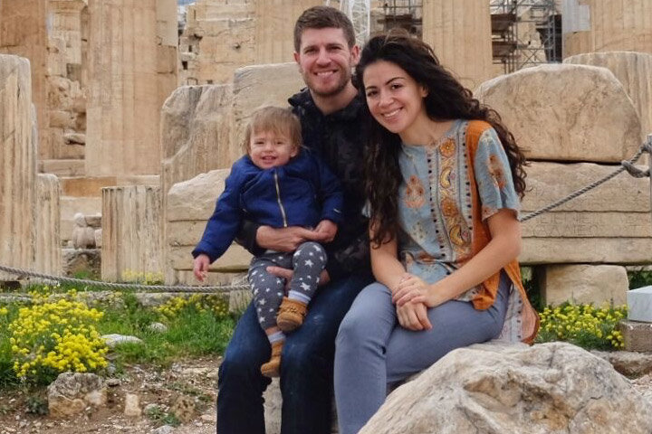 Delilah Bell, Jeff Bell and Auriela Nossa, from left (image: Jeff Bell)