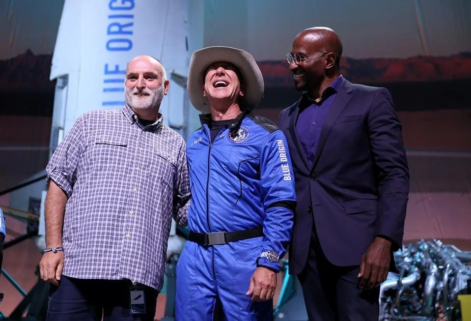 Chef José Andrés Receives $100 Million Grant In Surprise Announcement Following Blue Origin Landing