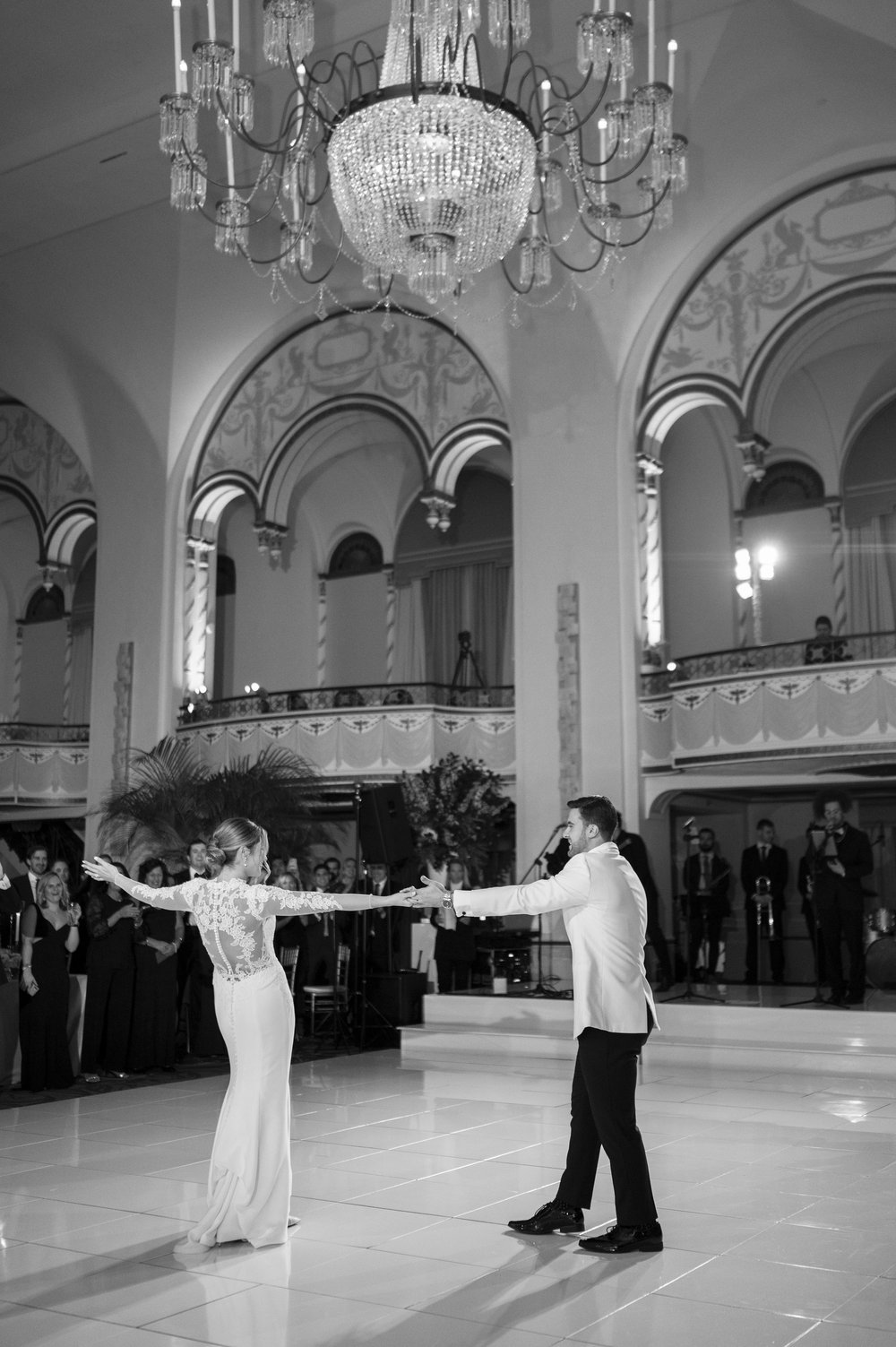 first dance during boston wedding