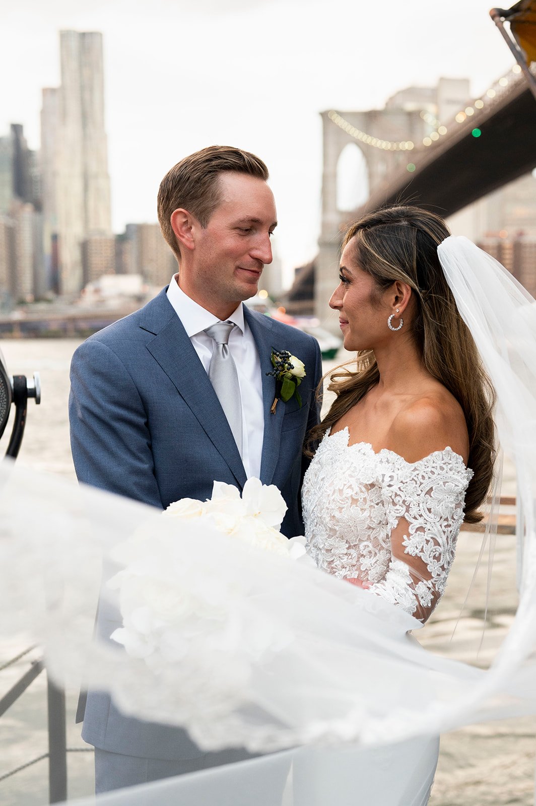  Bride &amp; Groom portraits in Brooklyn, NY  