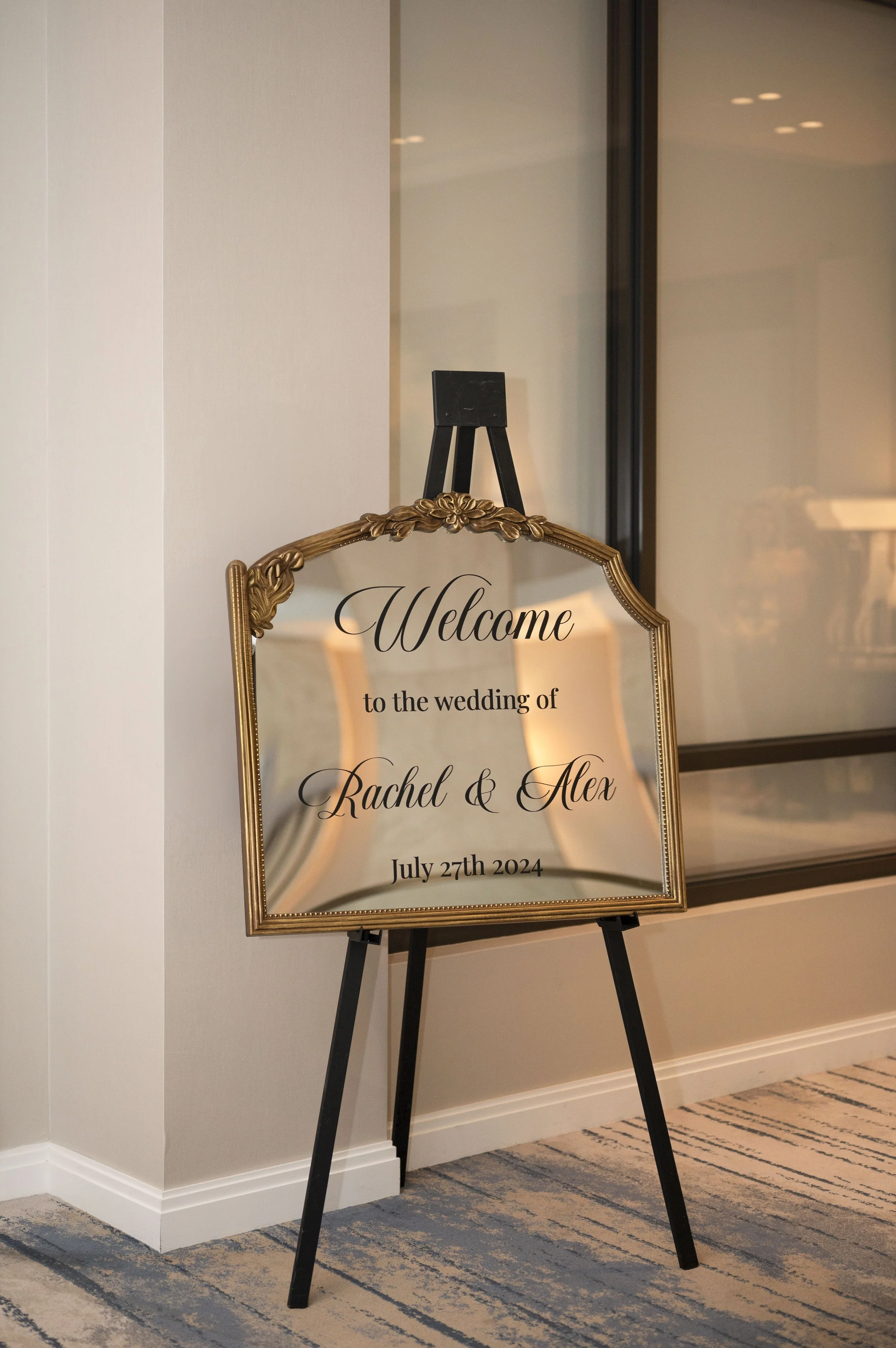  wedding ceremony sign 