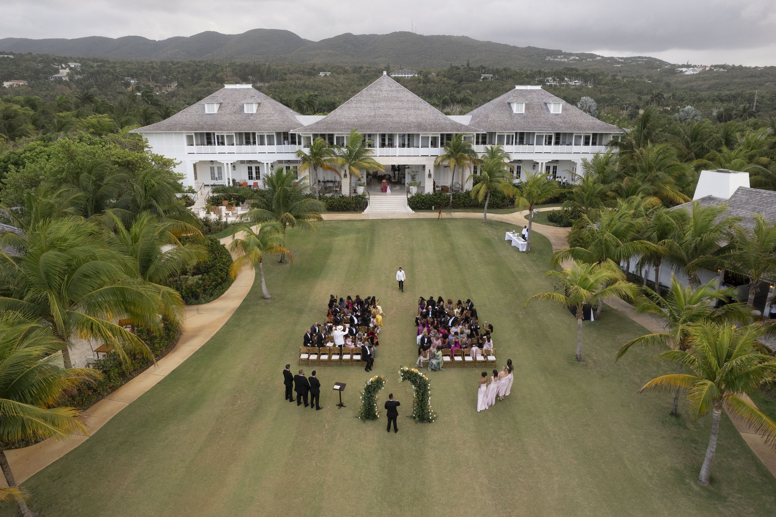 Jamaican wedding at half moon resort 
