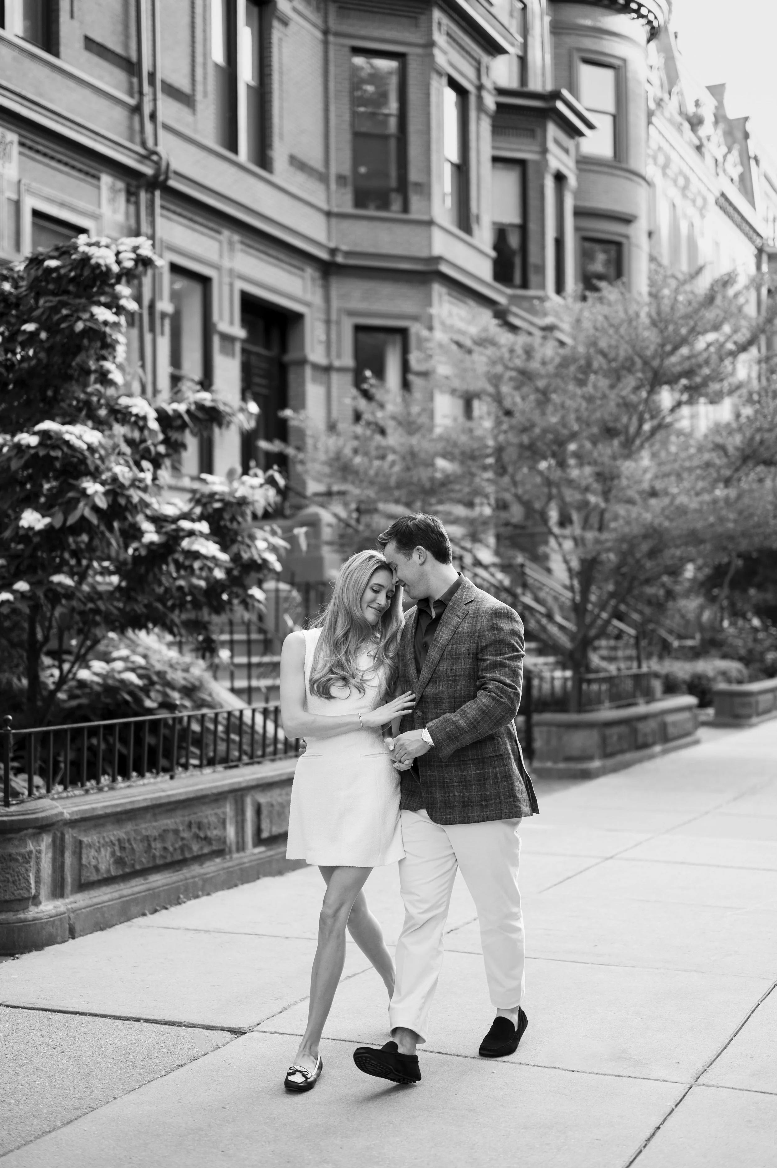 Cathryn and Brendan walking in comm