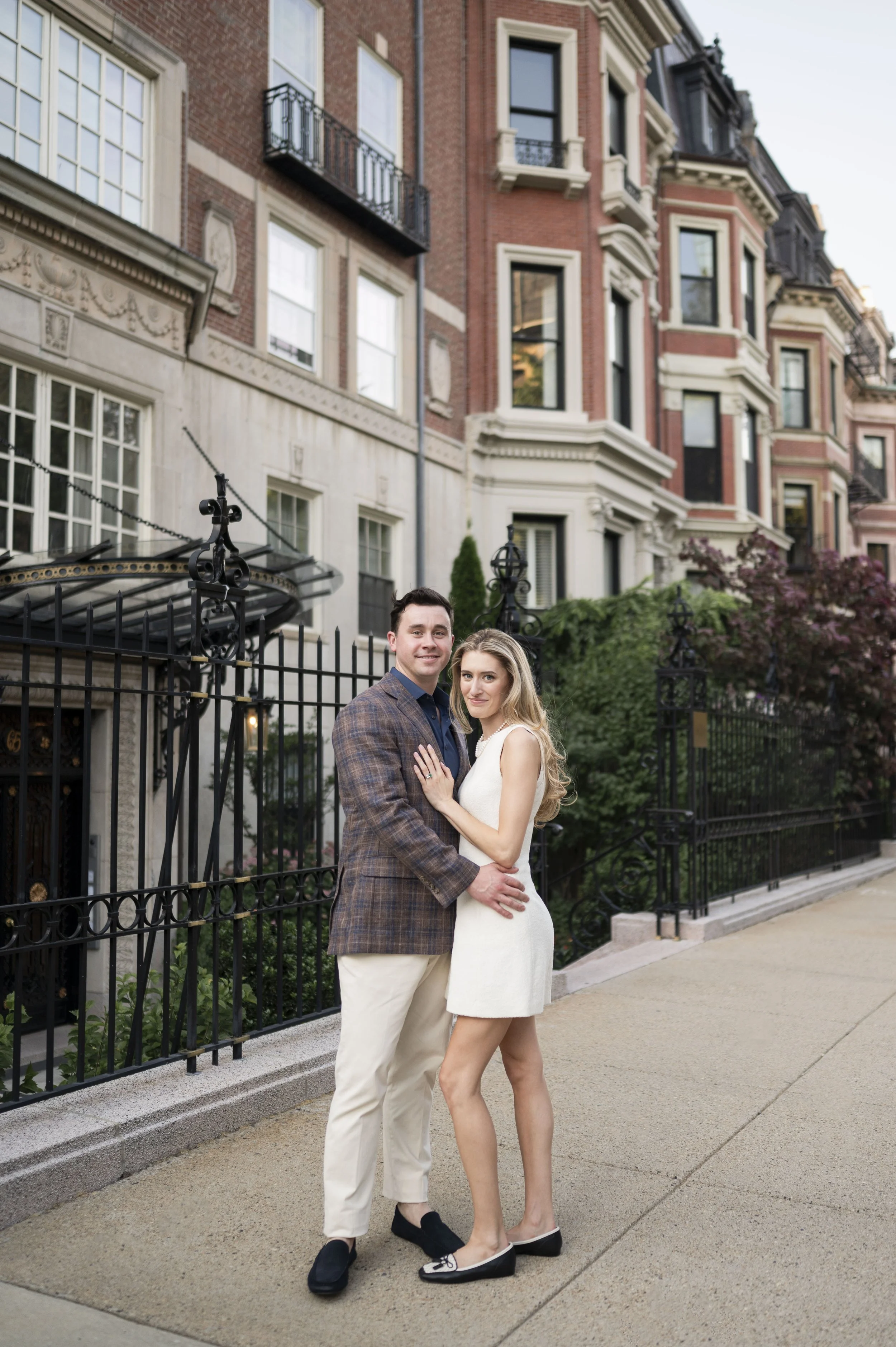 Cathryn and Brendan walking in comm