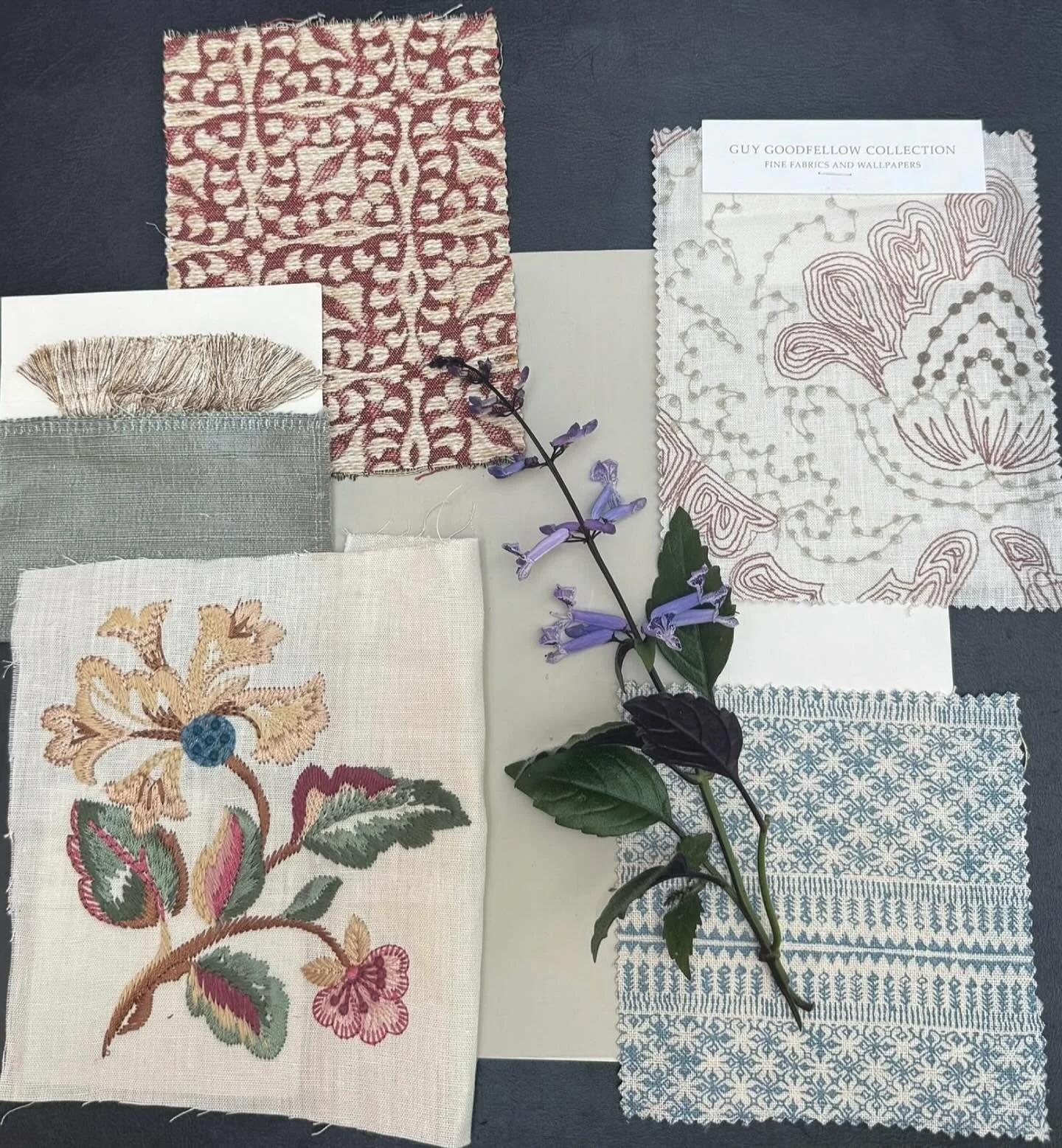 Working on it&hellip; A calm elegant master bedroom scheme for our Dorset Arts &amp; Crafts farmhouse project. #bedroomdecor #interiordesign #scheming #farmhousechic #countryhousestyle #bedroomdesign #howwedwell #interiorsaddict #colourscheme #french