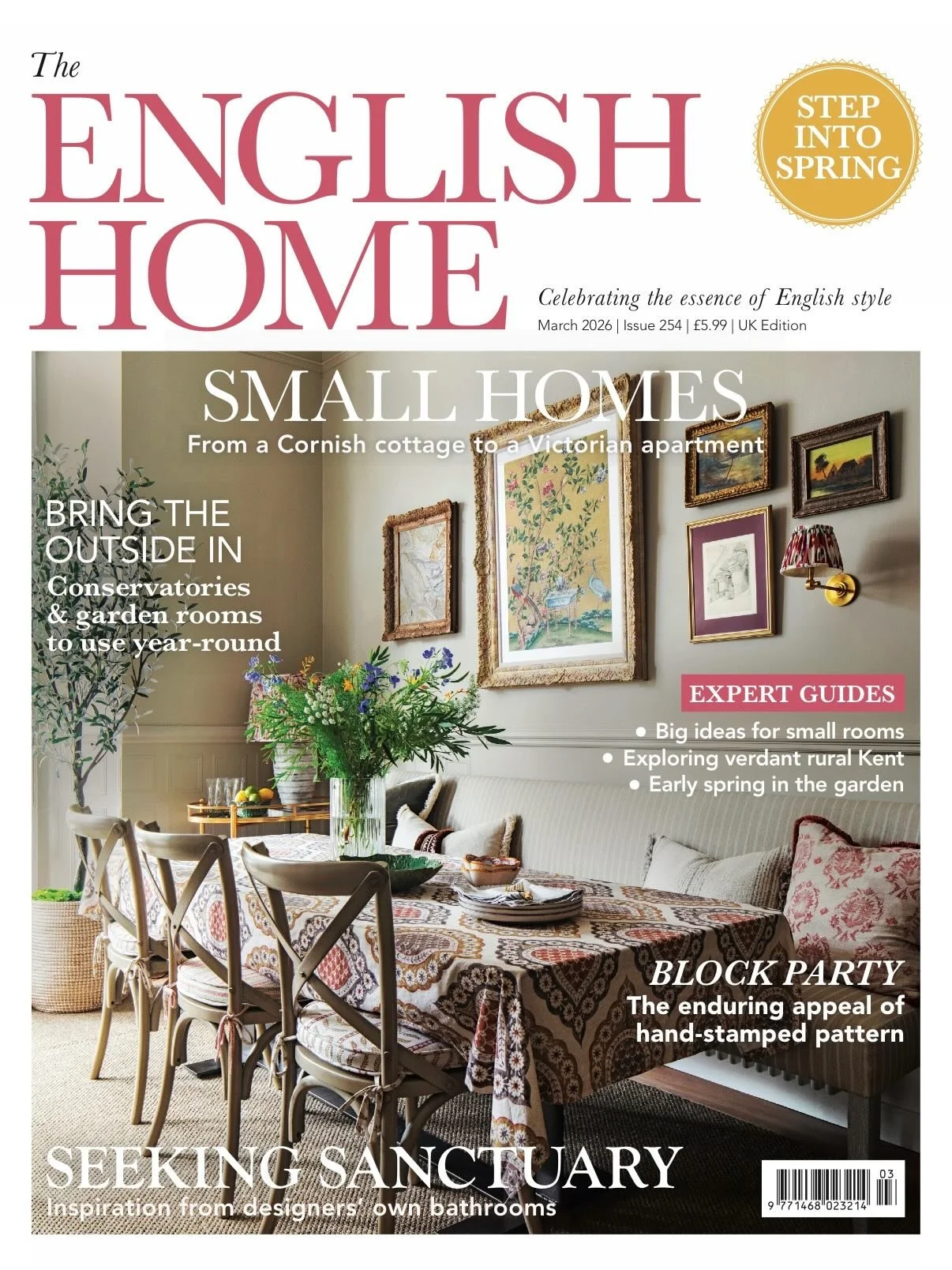 Thanks @englishhomemag and @emmajpage for featuring our work in a Designer Insights piece on bathrooms - in the latest issue. #bathroomdesign #interiorstyling #designinspiration #bathroomideas #bathroom