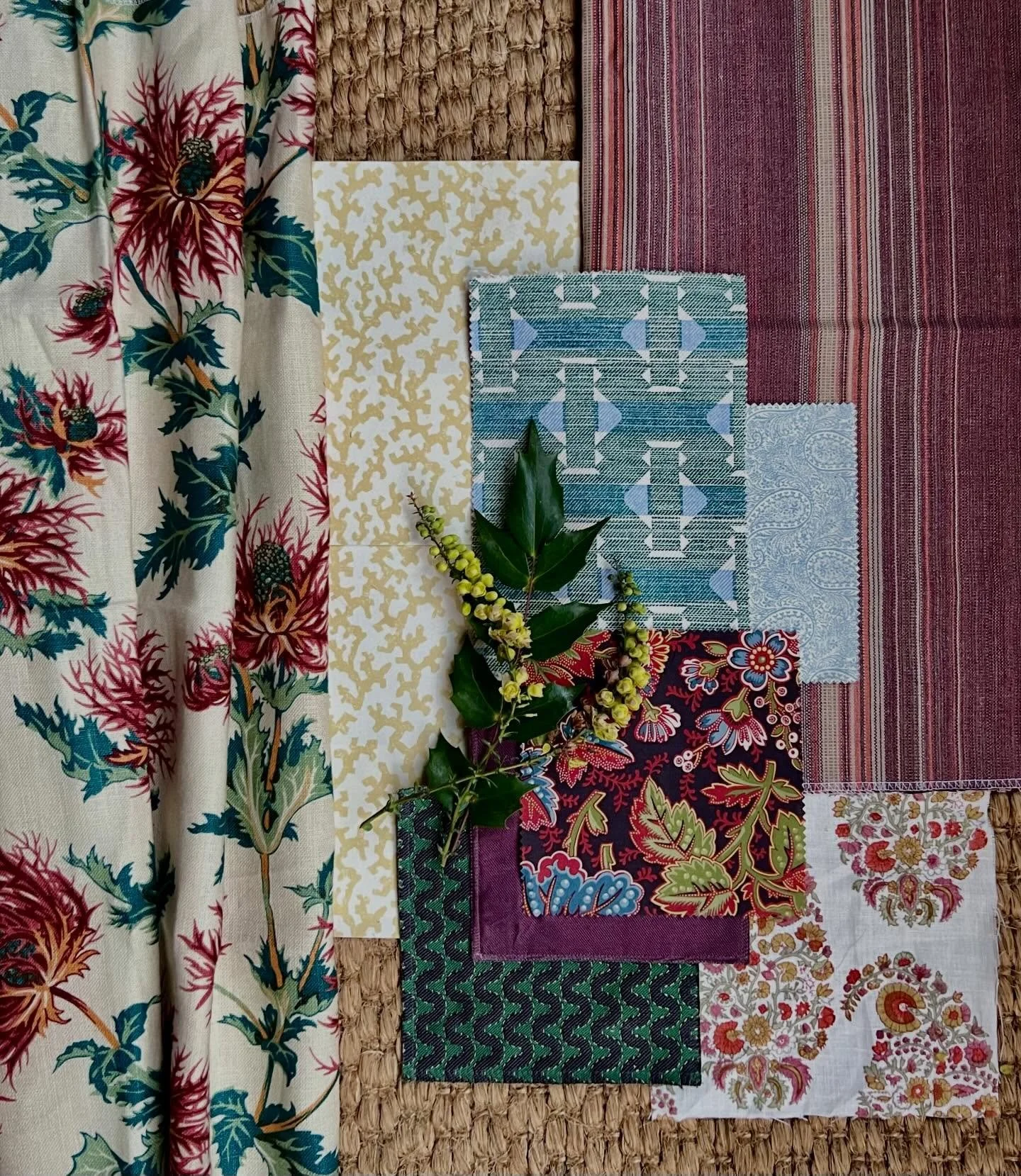 Bedroom scheming. #interiordesign #bedroomdecor #interiordecoration #designinspiration #patternandprint