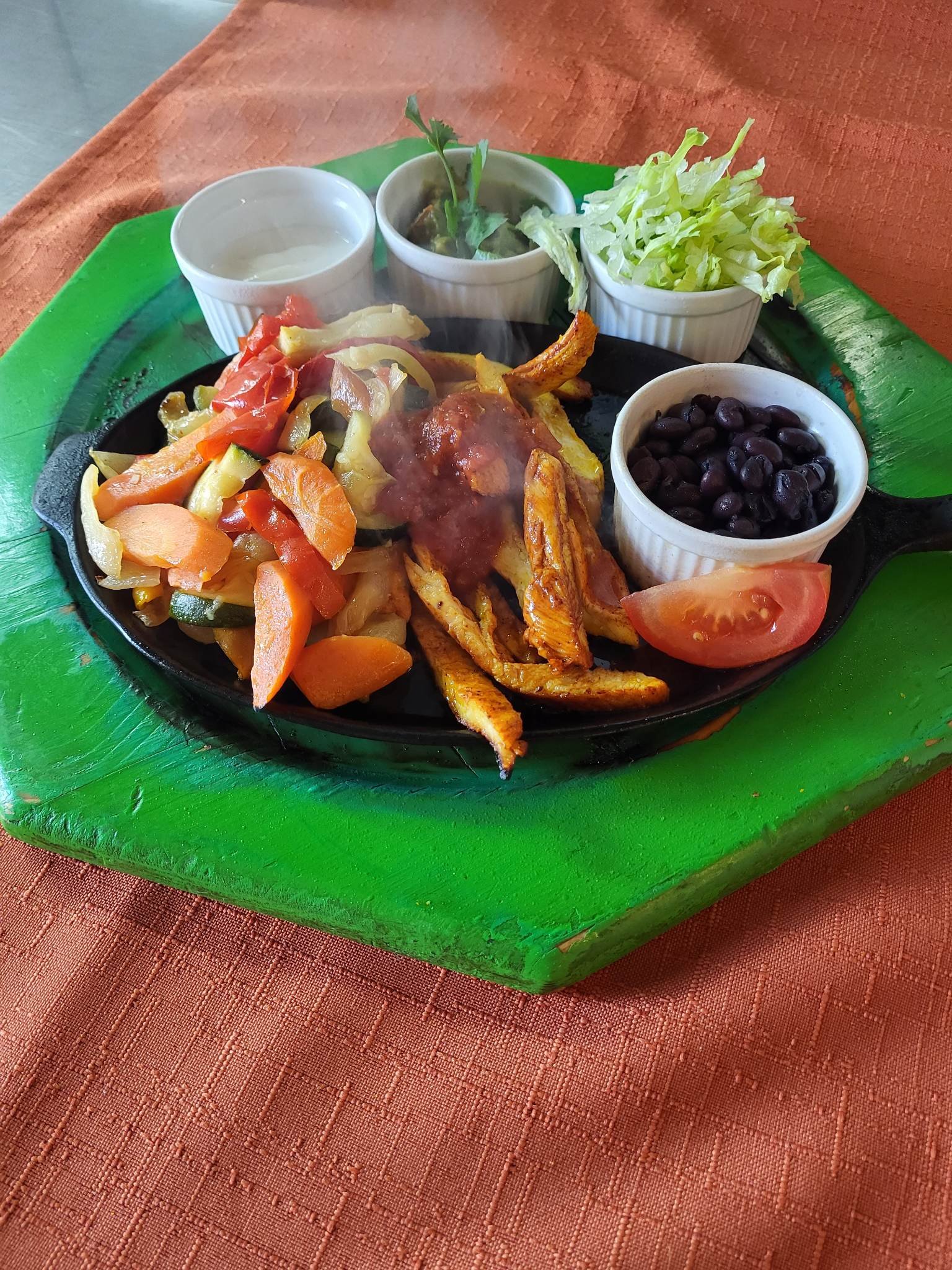 Fajita Pollo Verdura