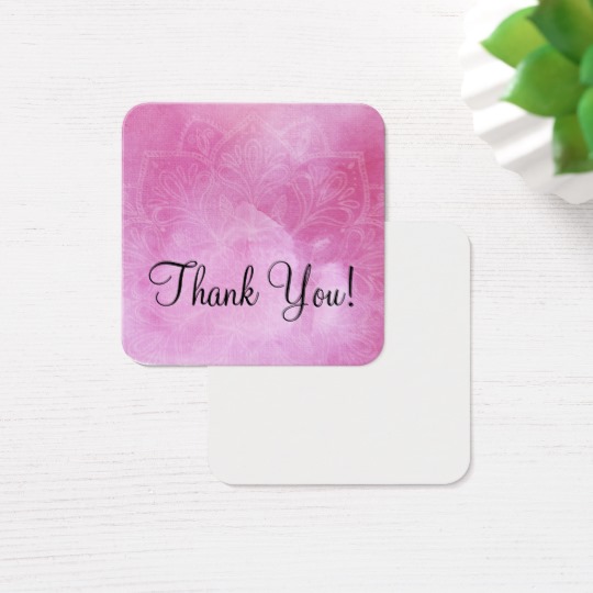  More tiny notes for leaving messages on the back. This set says Thank You on the front but you can change that if you want. 