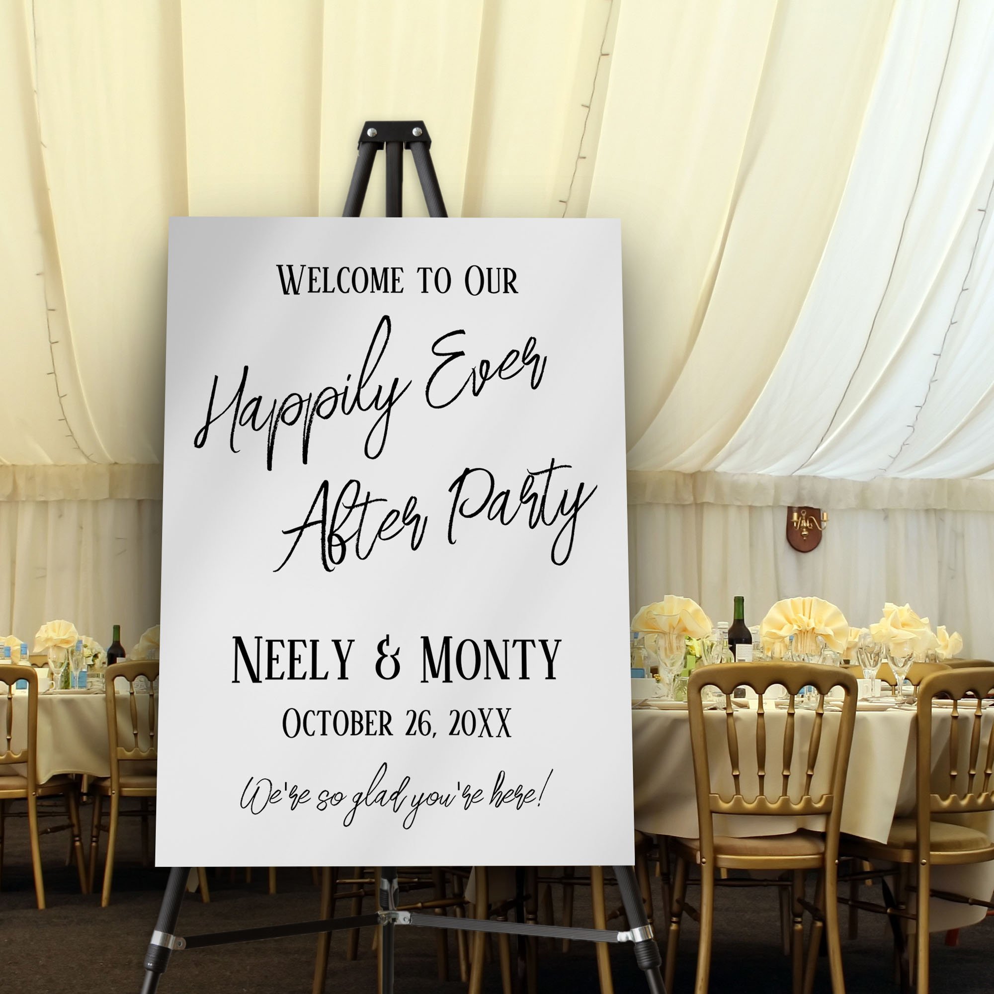 welcome_to_our_happily_ever_after_party_modern_foam_board-256830730526572834-cover.jpg