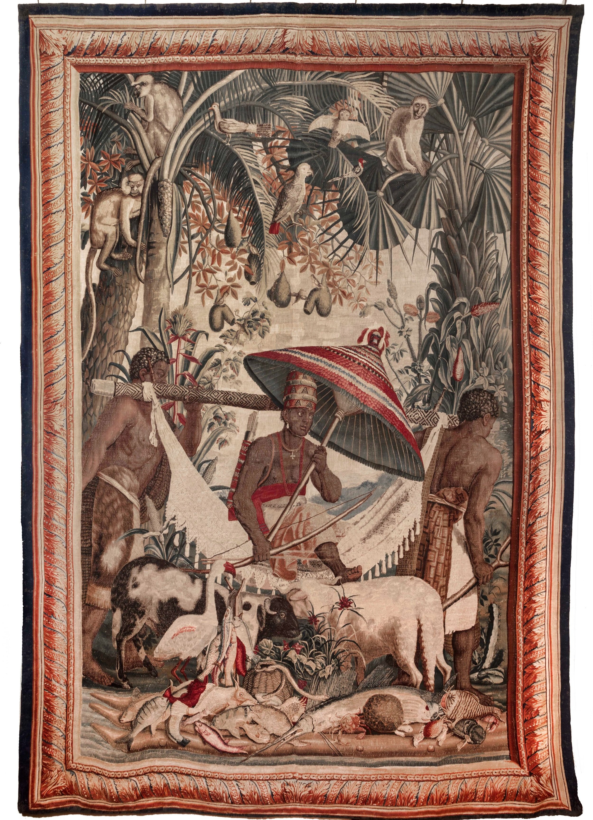 A Royal Louis XV Literary Tapestry, from the Story of Don