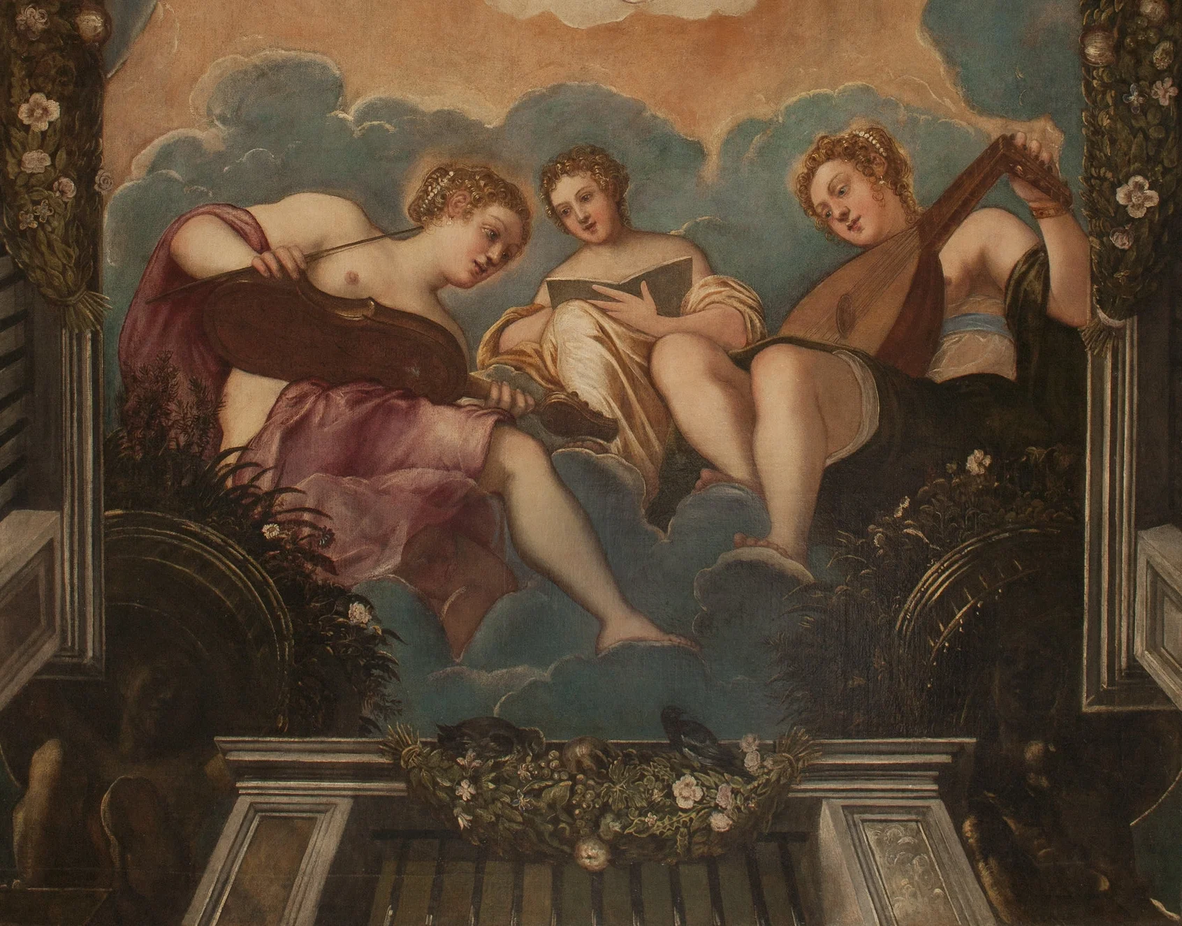 Tintoretto Ceiling Allegory of Music pro.jpg