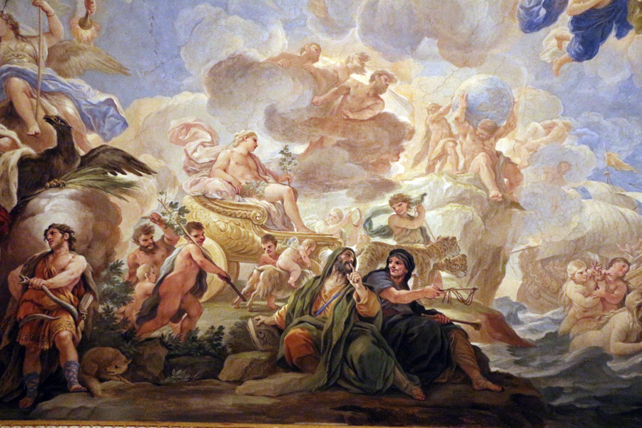 Luca Giordano: Triumph of Bacchus Palazzo Medici-Riccardi, Florence