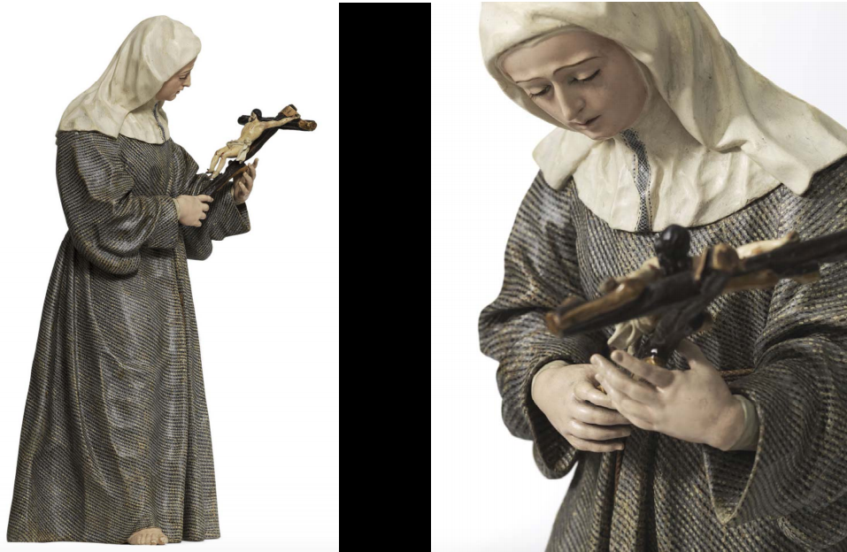 Fig. 9. José y Diego de Mora, Santa Margarita de Cortona, Colección particular