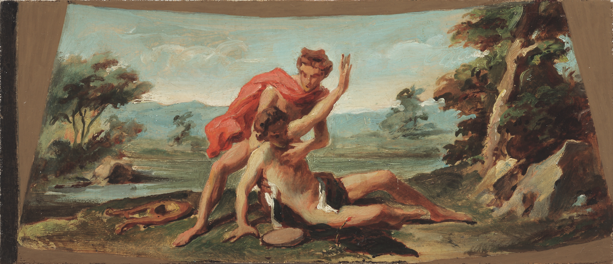 Circle of Jacopo Guarana, Apollo and the Death of Hyacinth