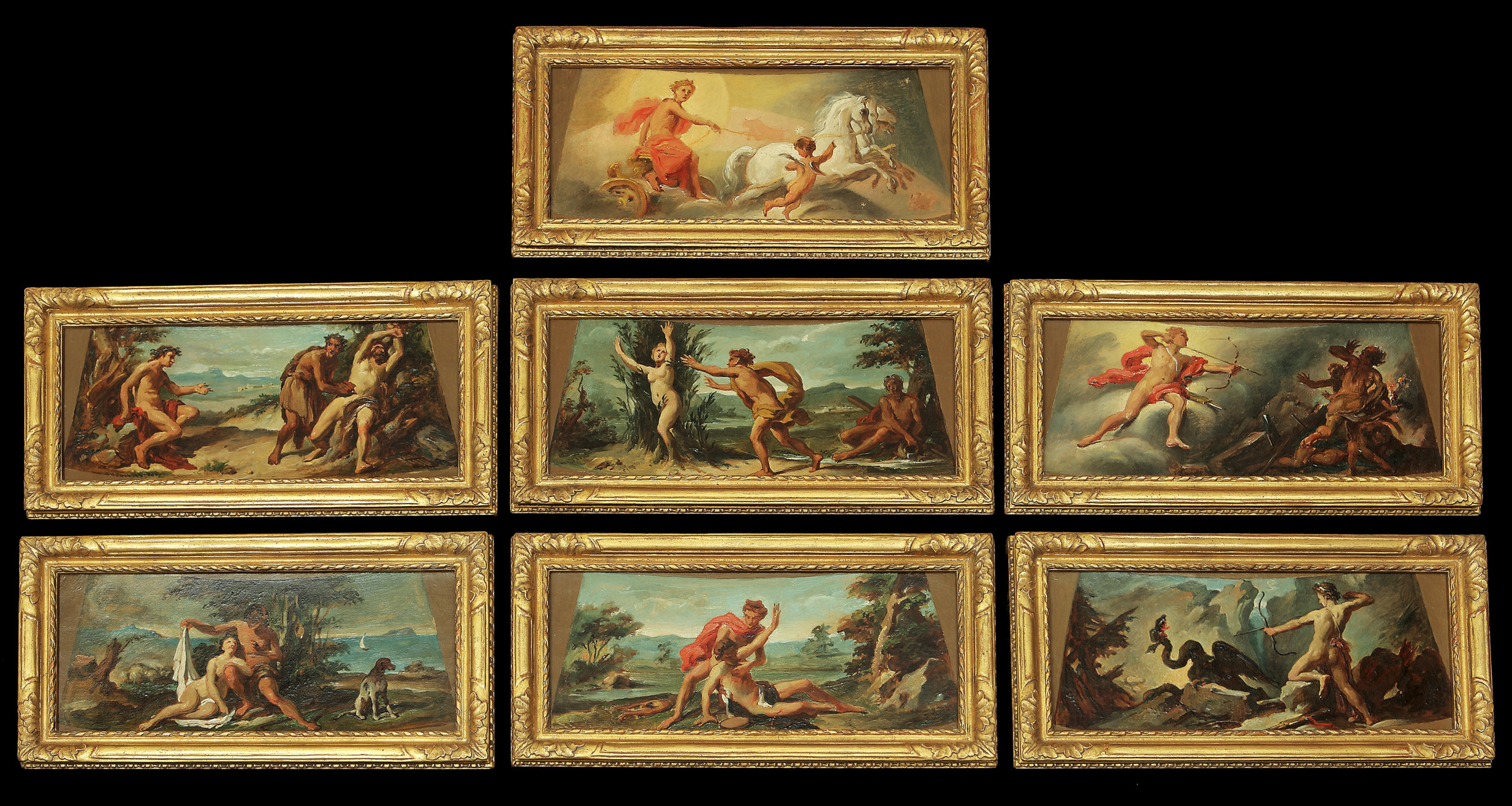 Circle of Jacopo Guarana, The Deeds of Apollo - All Paintings