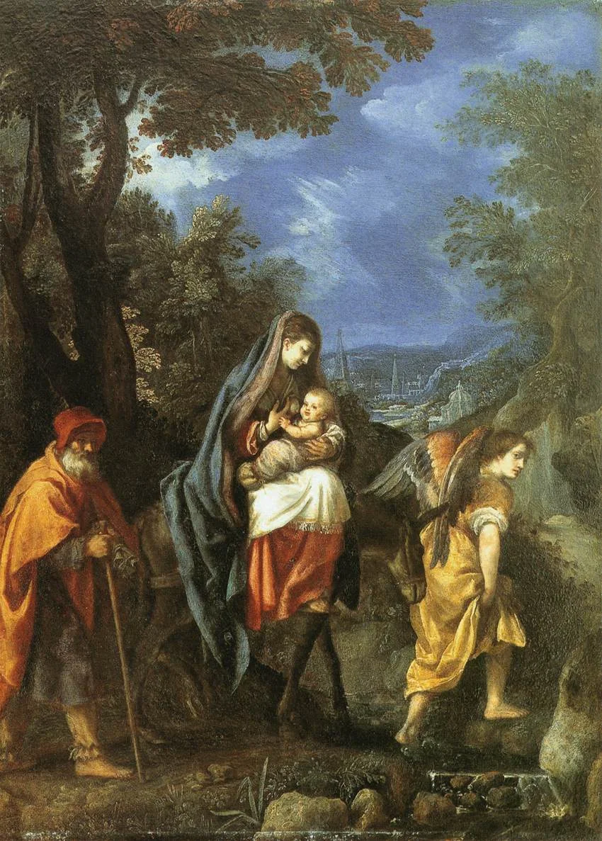 Lodovico Cardi, called Il Cigoli, Flight into Egypt , Musée Fabre, Montpellier