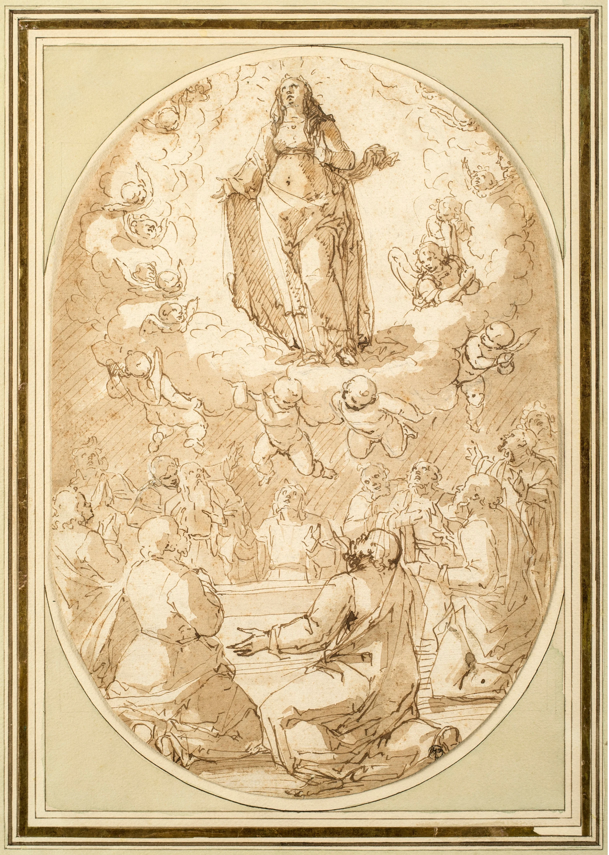 Giovanni Battista Paggi, The Assumption of the Virgin